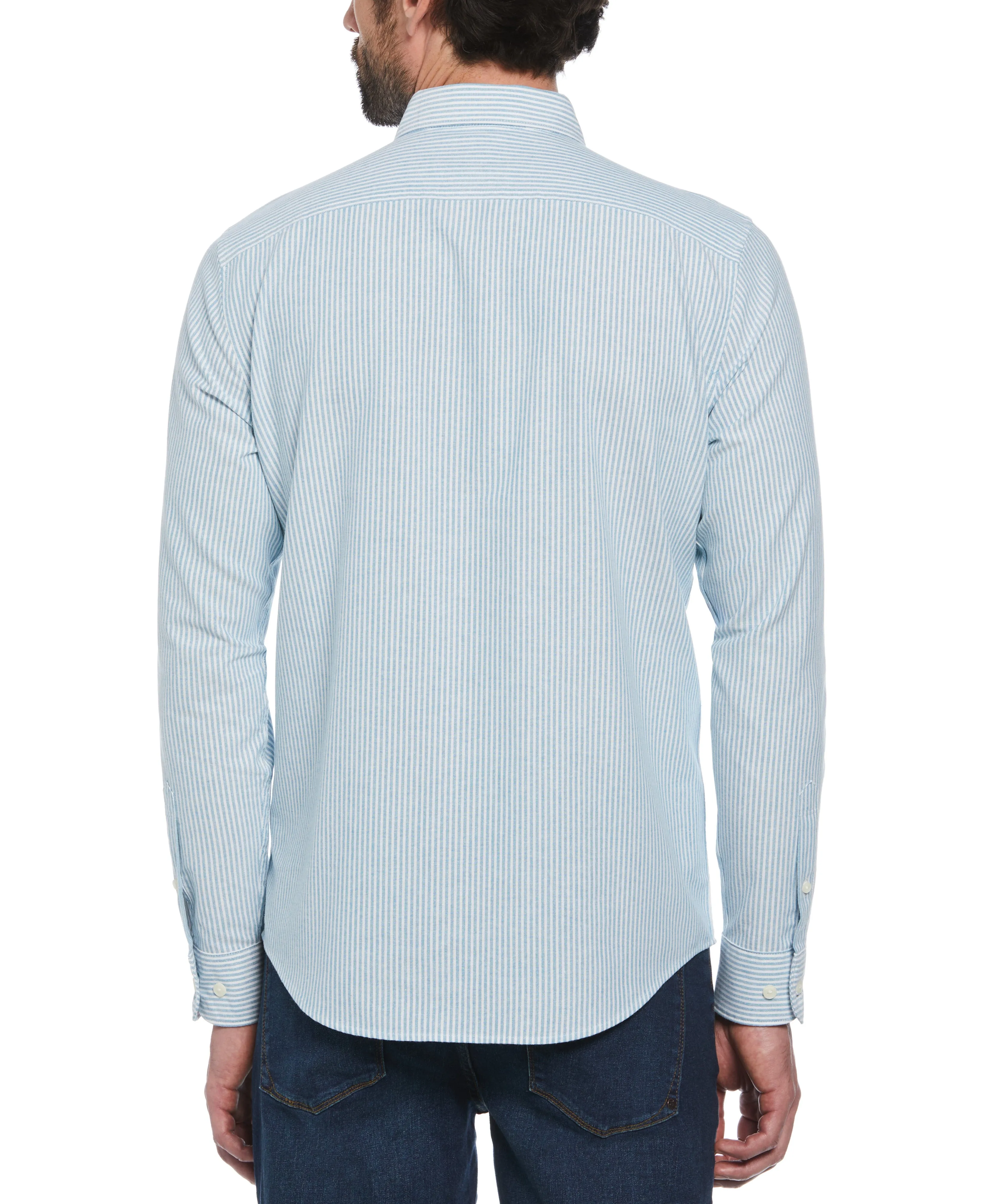 Oxford Long Sleeve Stripe Shirt sold by Original Penguin product image thumbnail 4