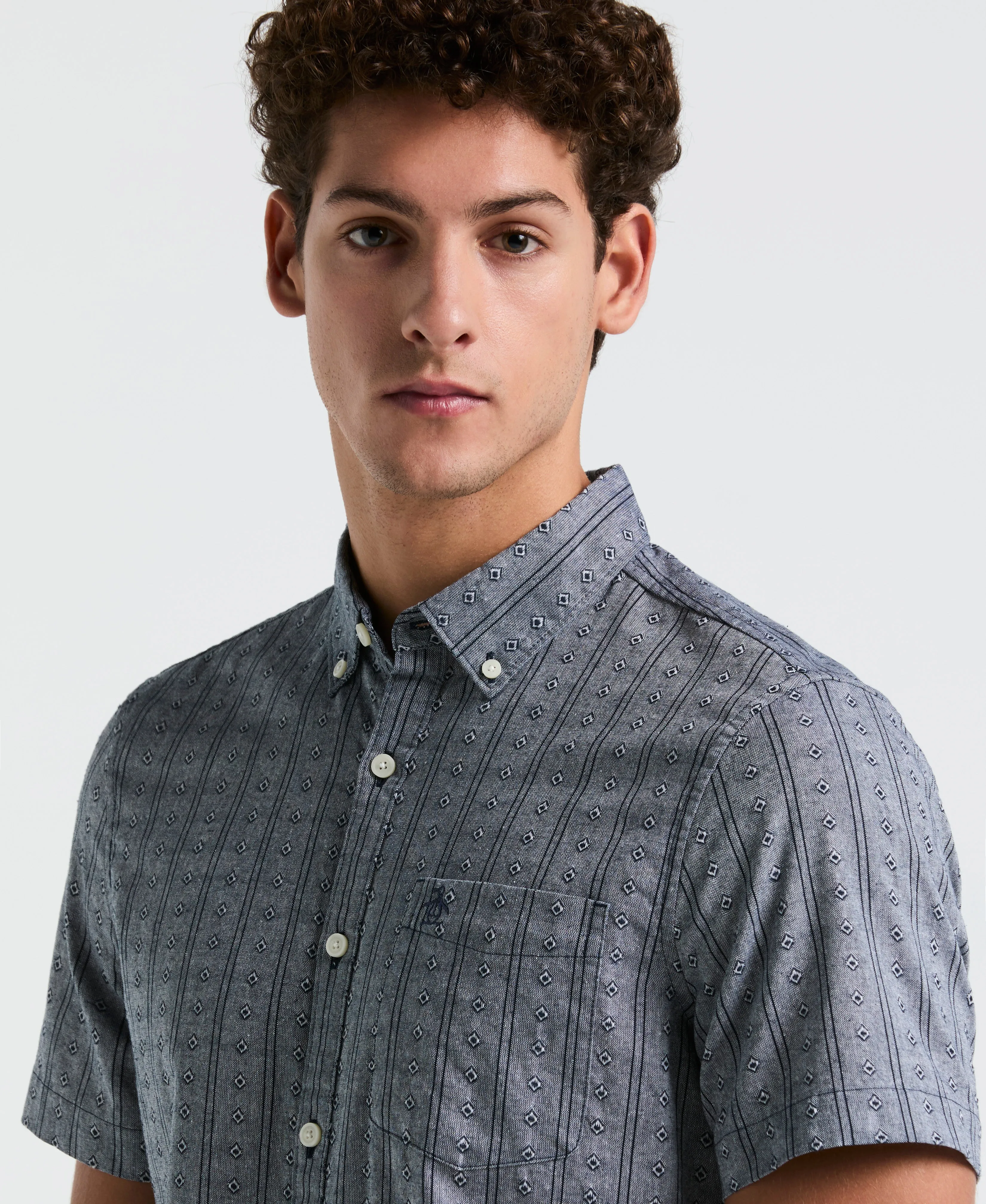 Dobby Geo Shirt sold by Original Penguin product image thumbnail 2