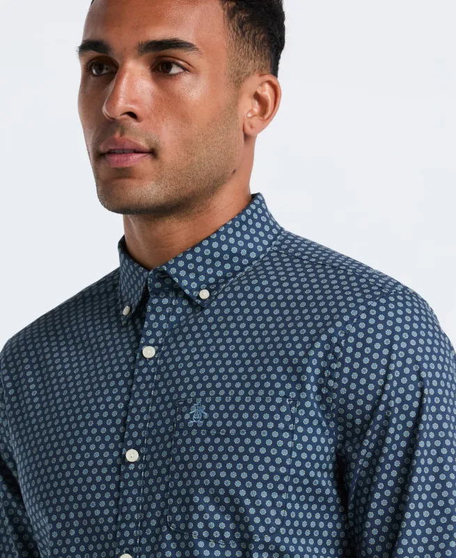 Cotton Chip Print Shirt sold by Original Penguin