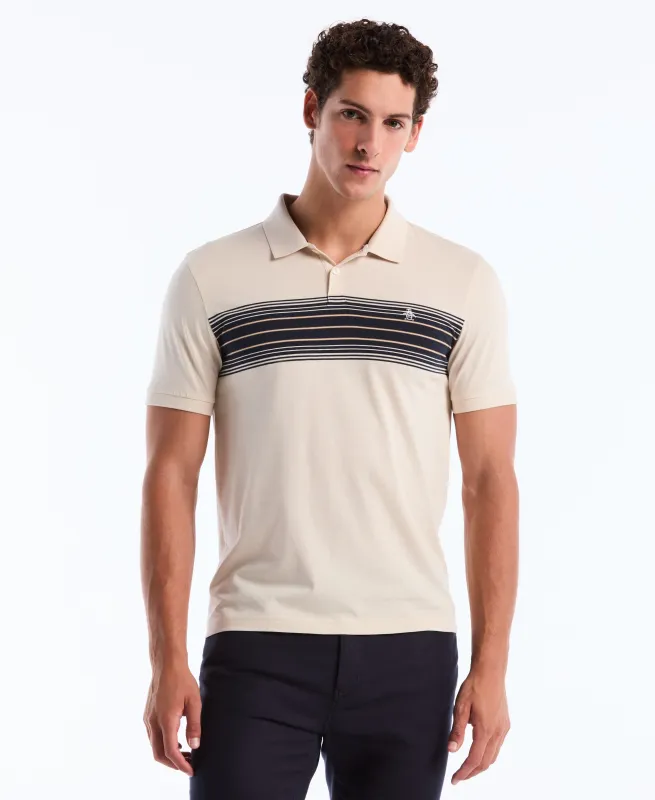 Chest Stripe Jersey Polo sold by Original Penguin