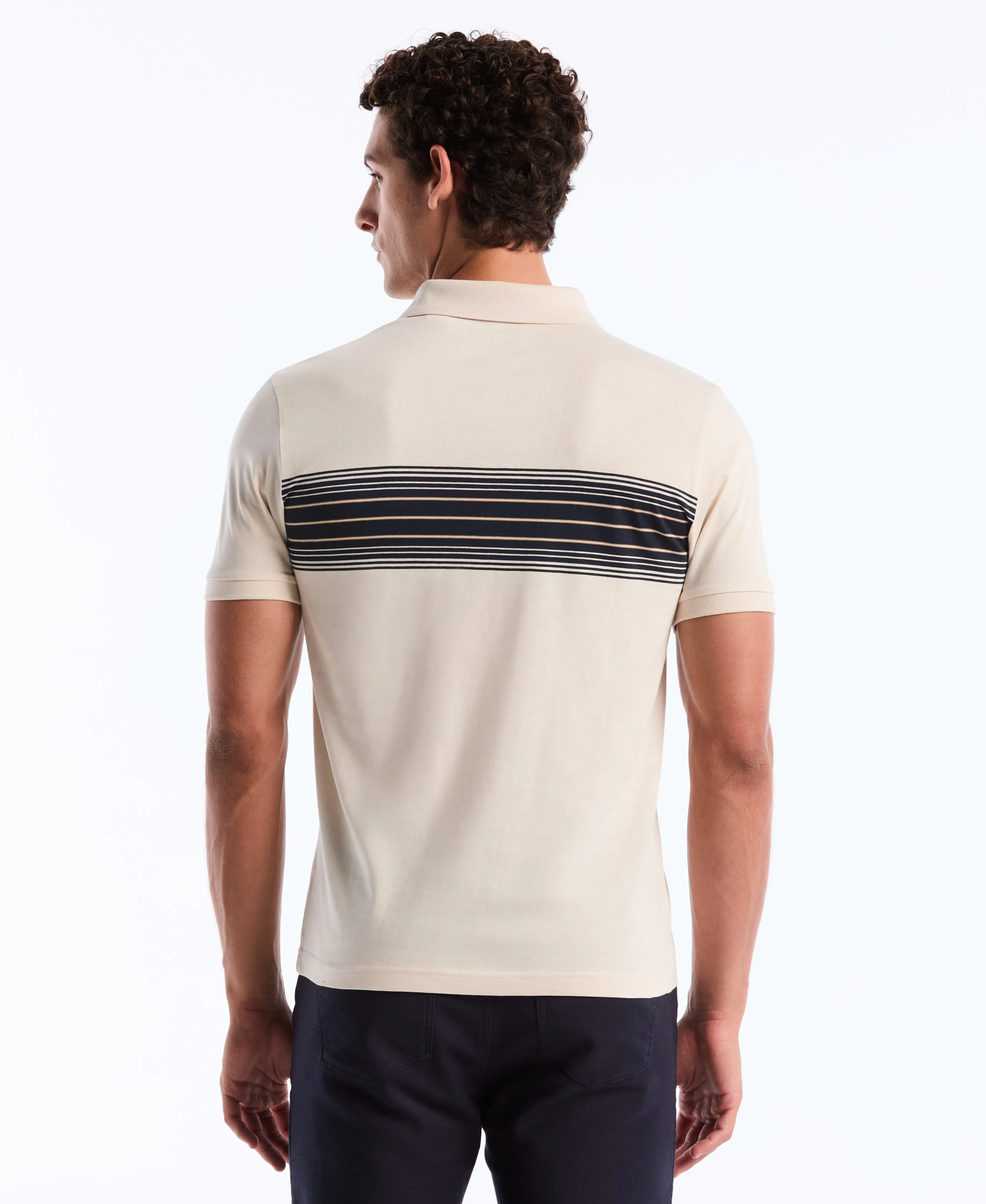 Chest Stripe Jersey Polo sold by Original Penguin product image thumbnail 3