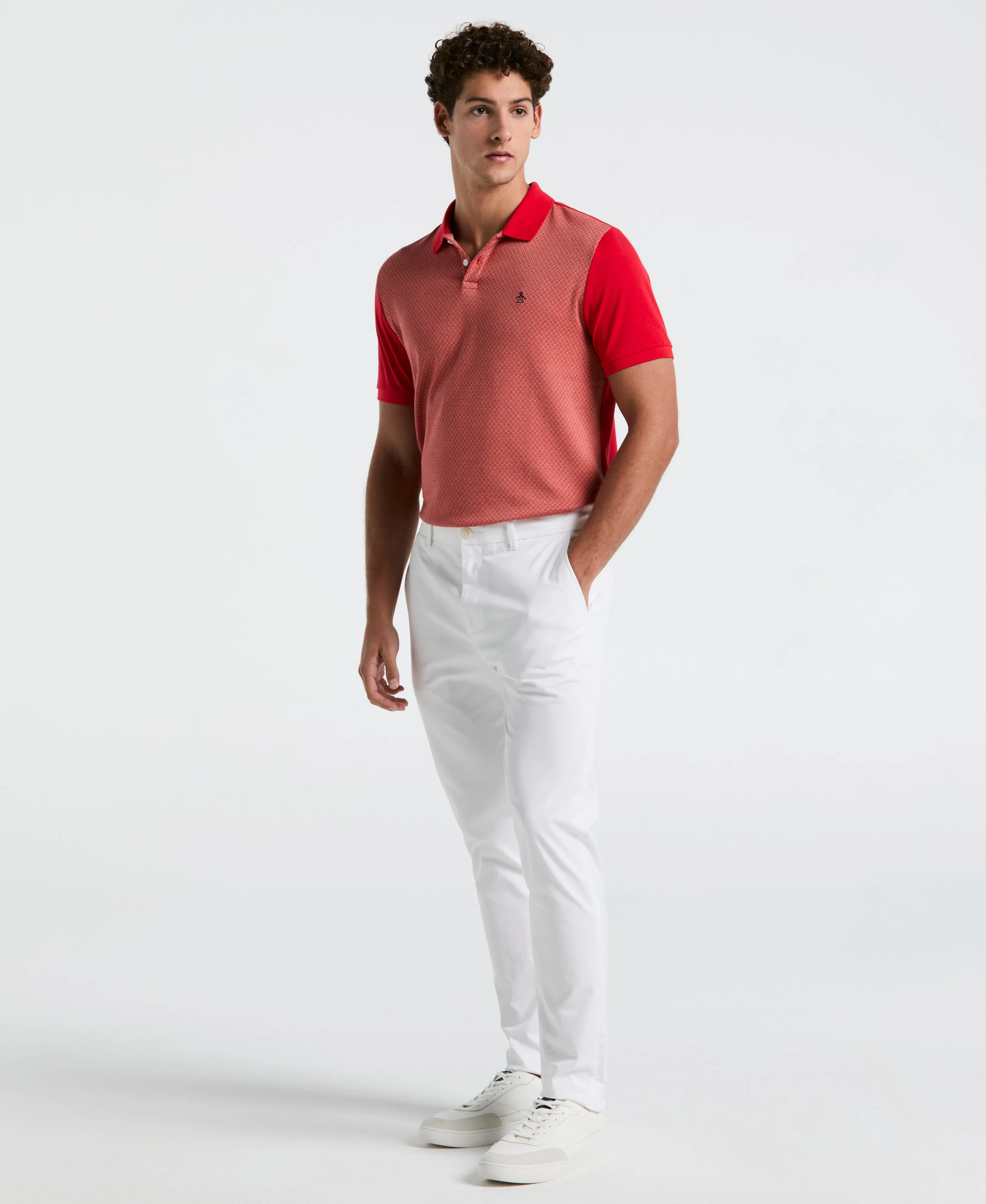 Jacquard Mini Tile Polo sold by Original Penguin product image thumbnail 4