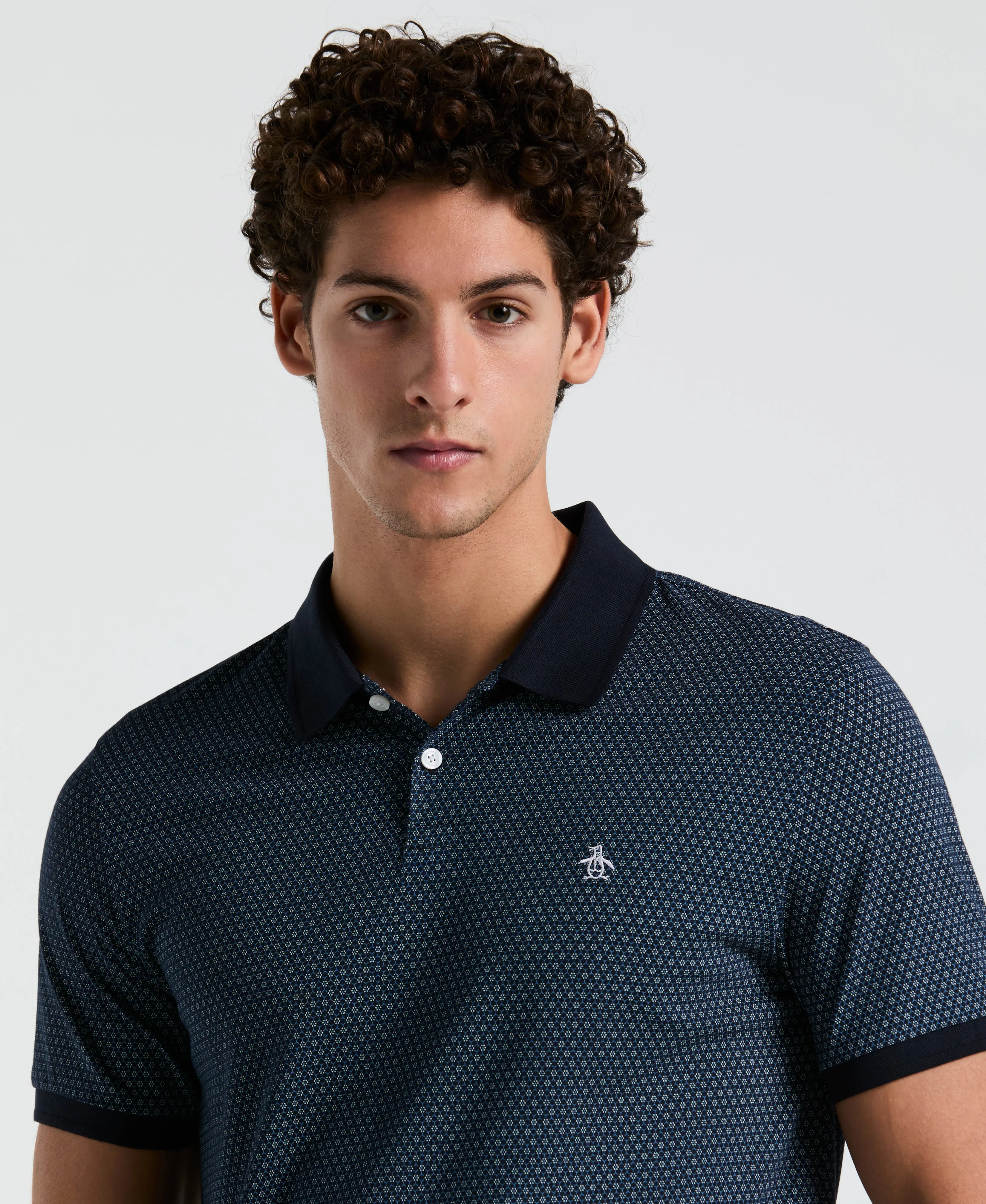 All-Over Ditsy Jersey Polo sold by Original Penguin product image thumbnail 2
