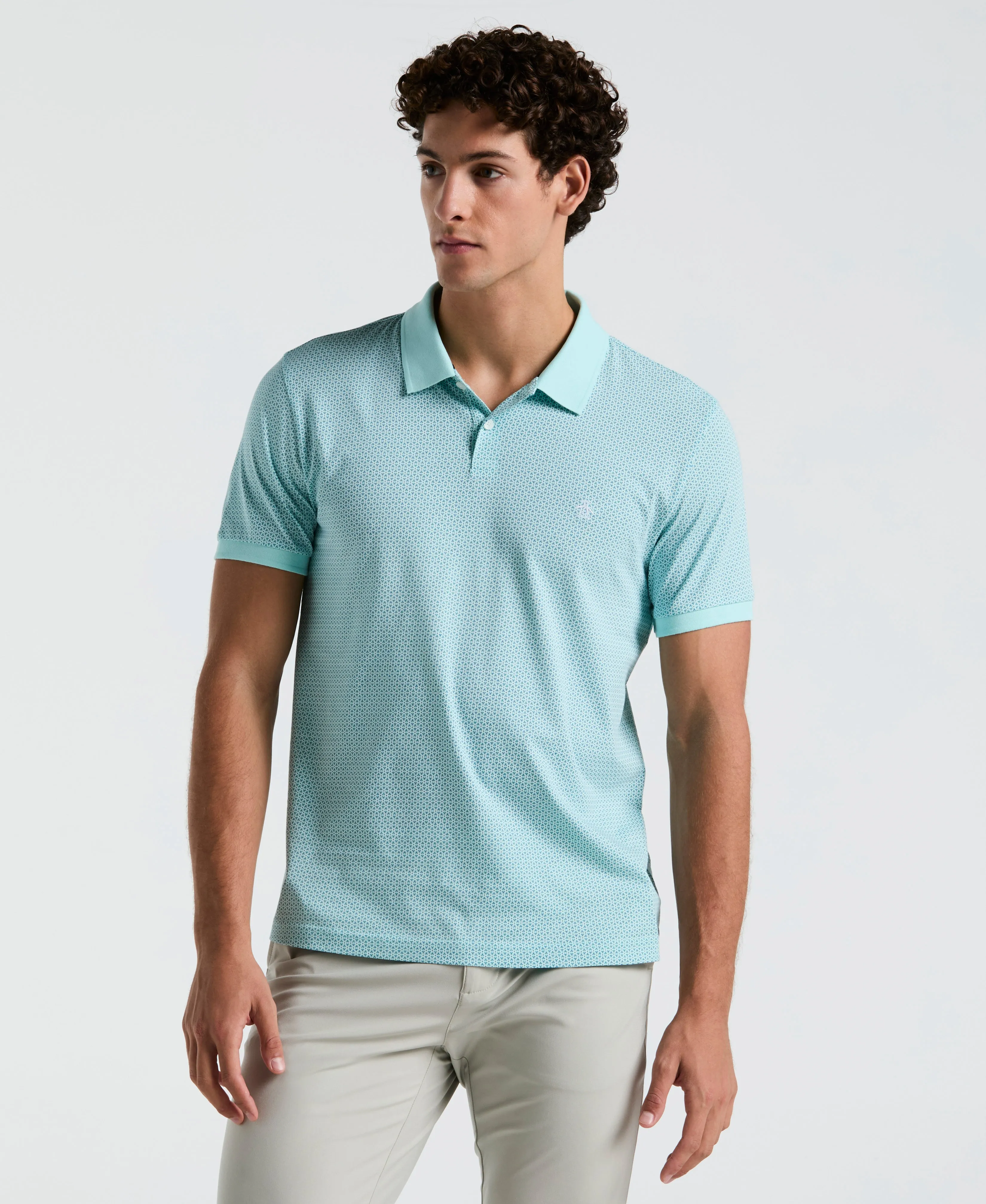 All-Over Ditsy Jersey Polo sold by Original Penguin product image thumbnail 5
