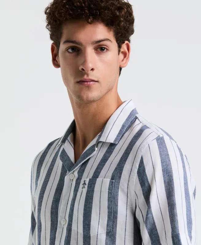 Vertical Stripe Pocket Shirt sold by Original Penguin