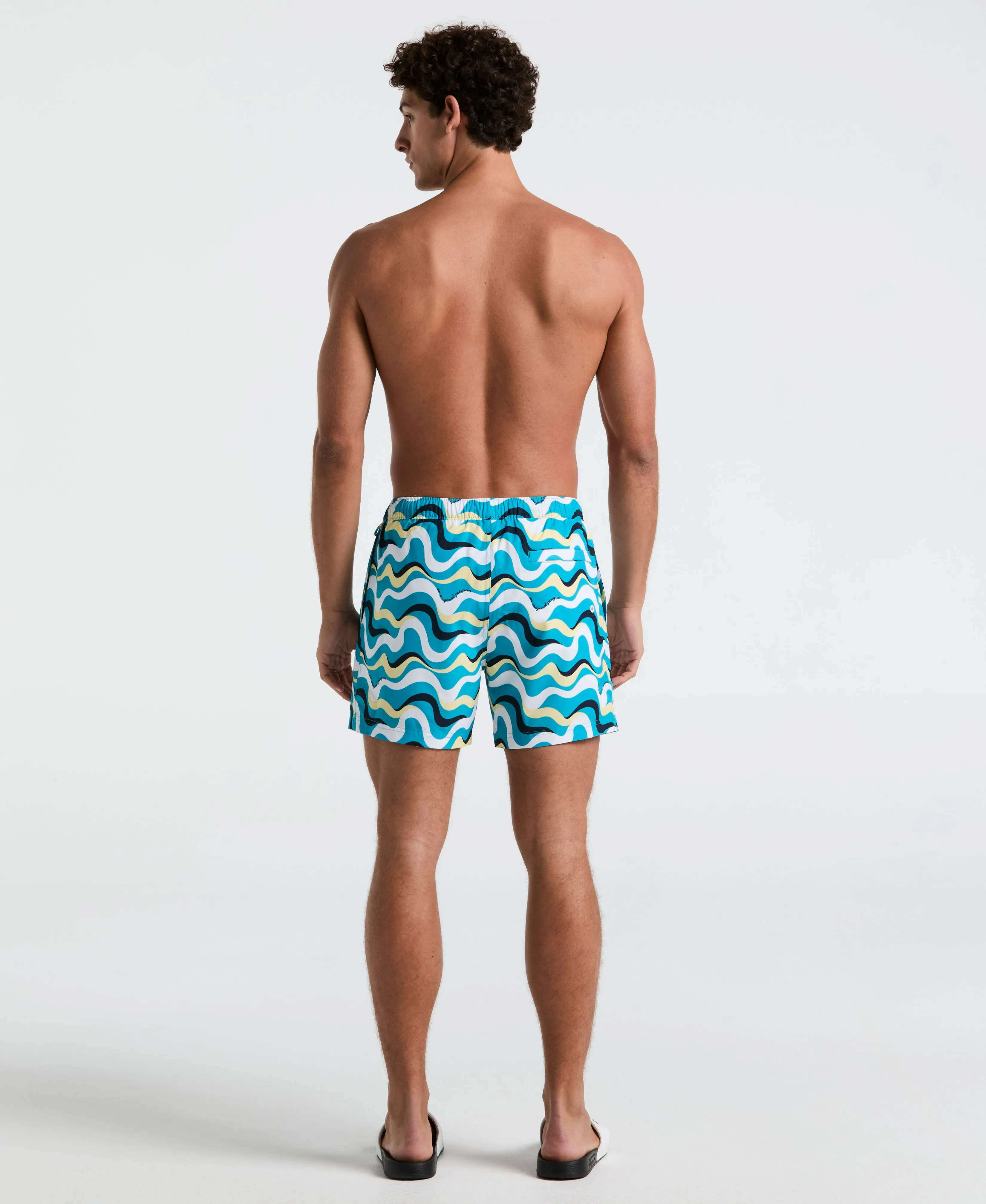 5" All-Over Print Multiwave Swim Short sold by Original Penguin product image thumbnail 4