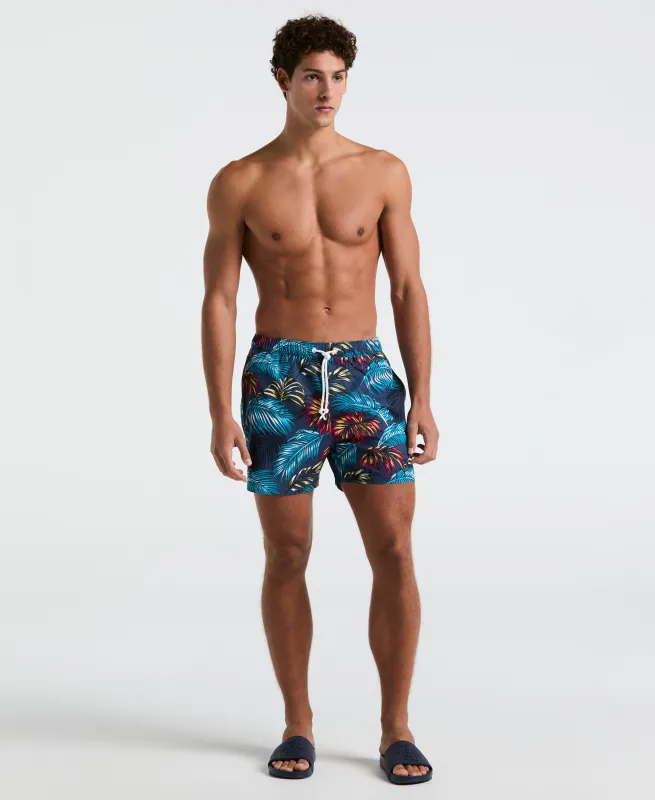 5" Box Palm Leaf Swim Short sold by Original Penguin