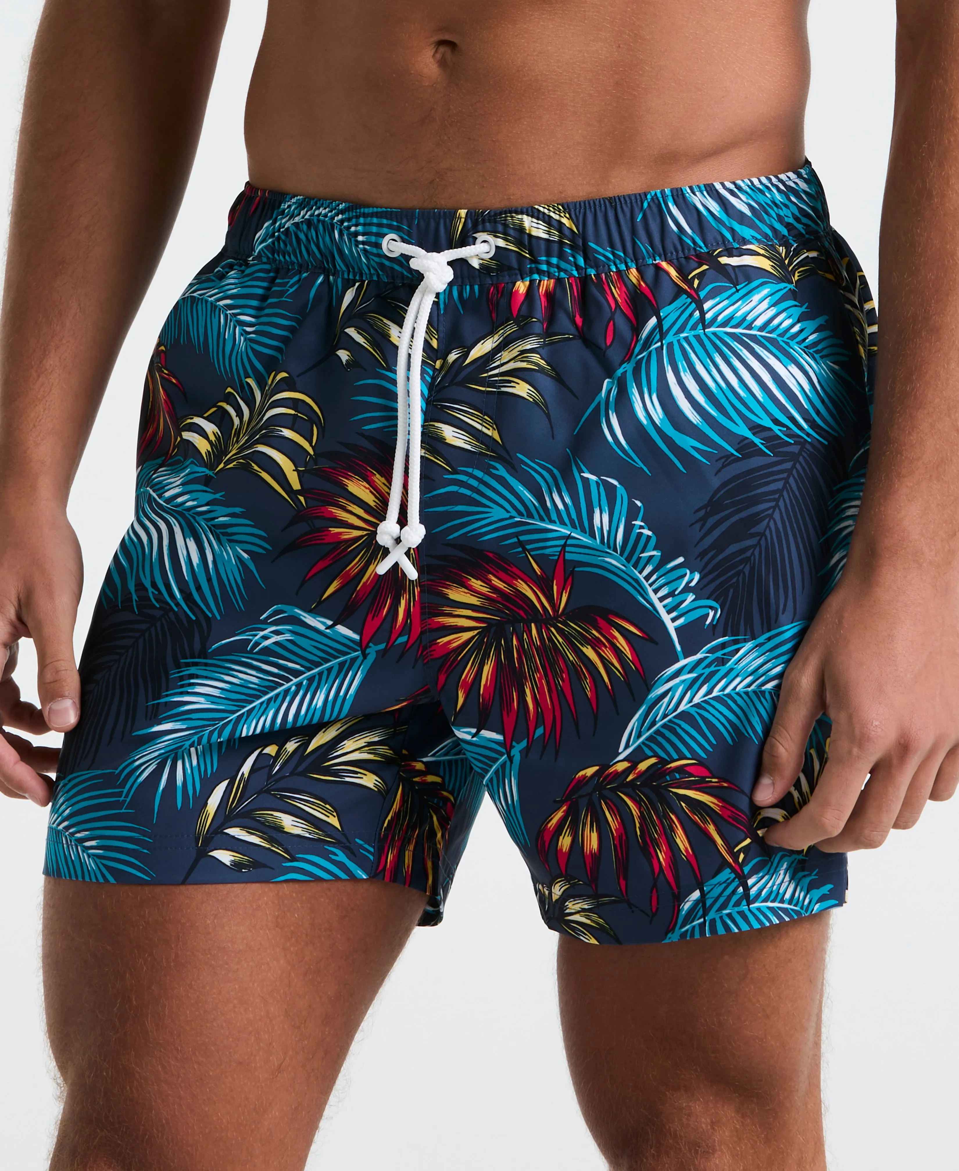 5" Box Palm Leaf Swim Short sold by Original Penguin product image thumbnail 4