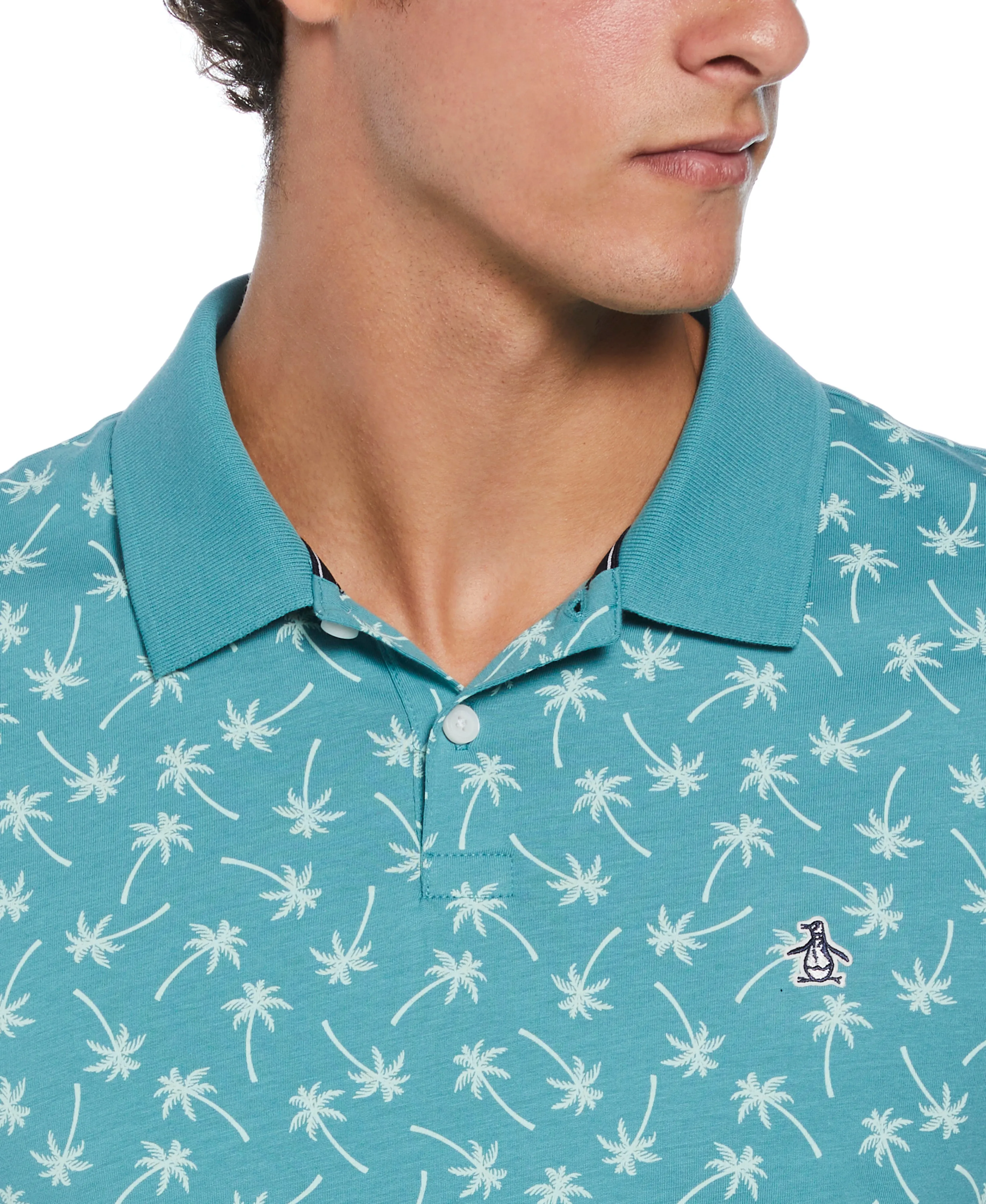 Cotton Jersey Palm Polo sold by Original Penguin product image thumbnail 3