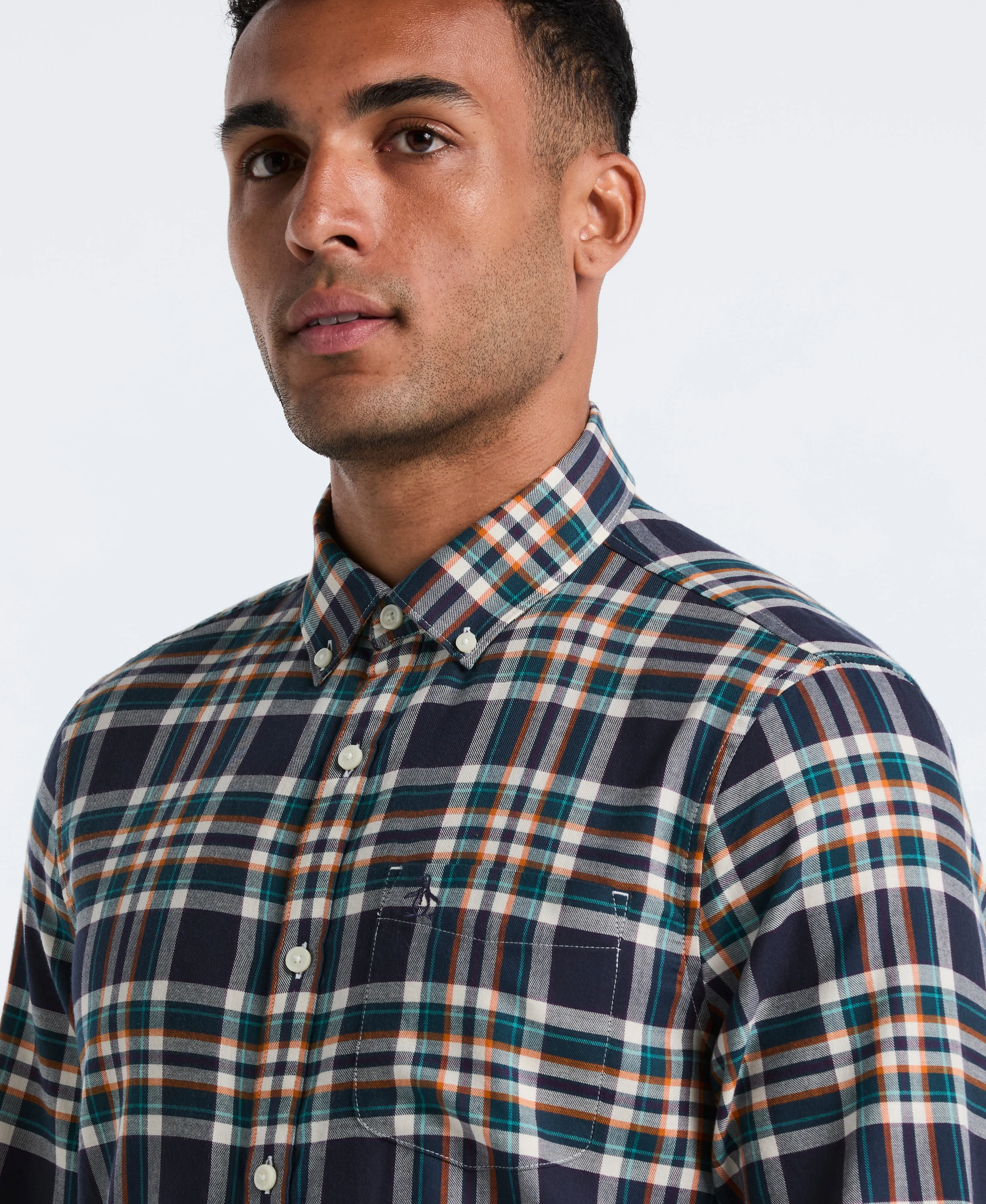 All-Over Plaid Button-Down Shirt sold by Original Penguin product image thumbnail 2