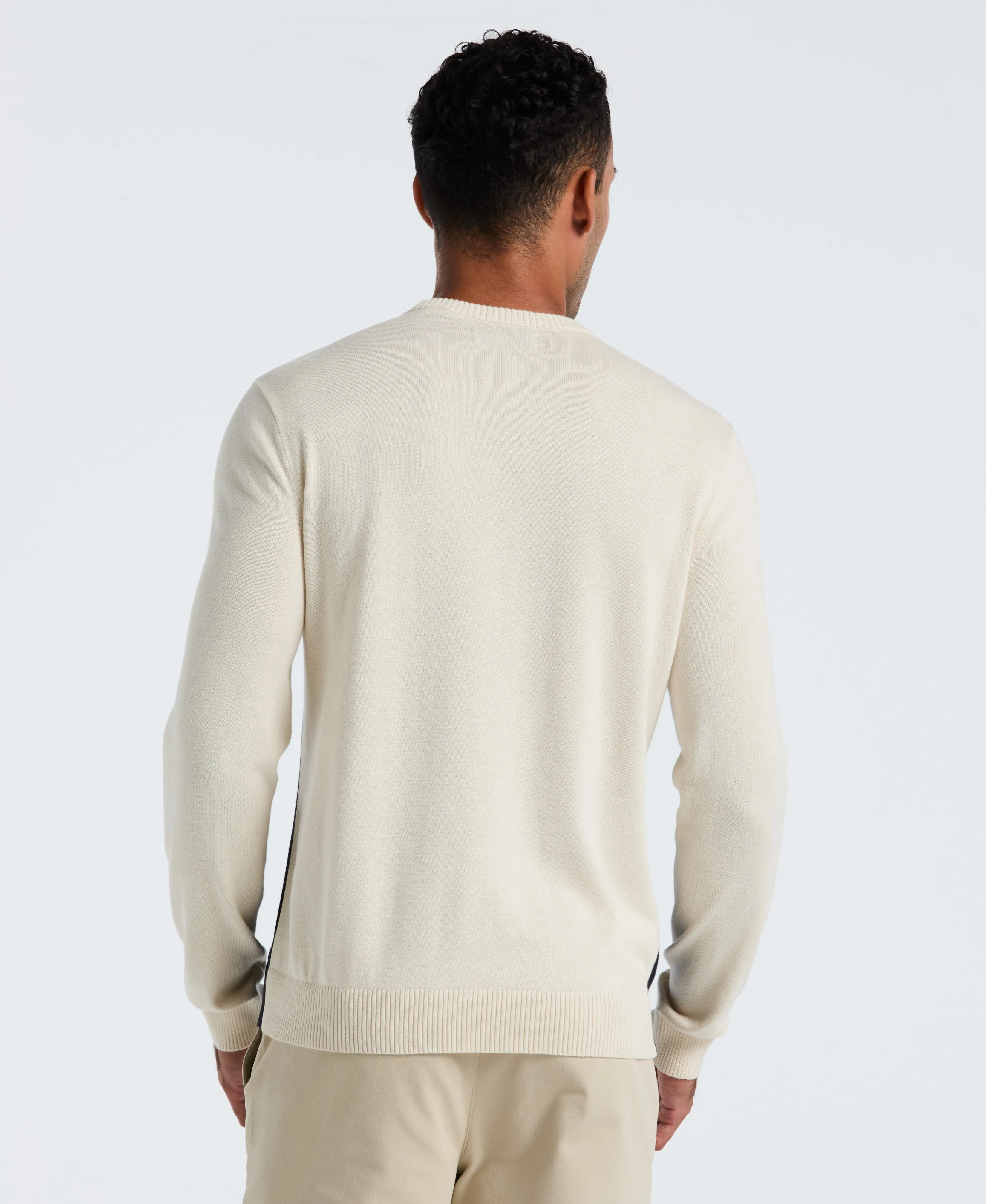 Engineered Stripe Crewneck Sweater sold by Original Penguin product image thumbnail 3