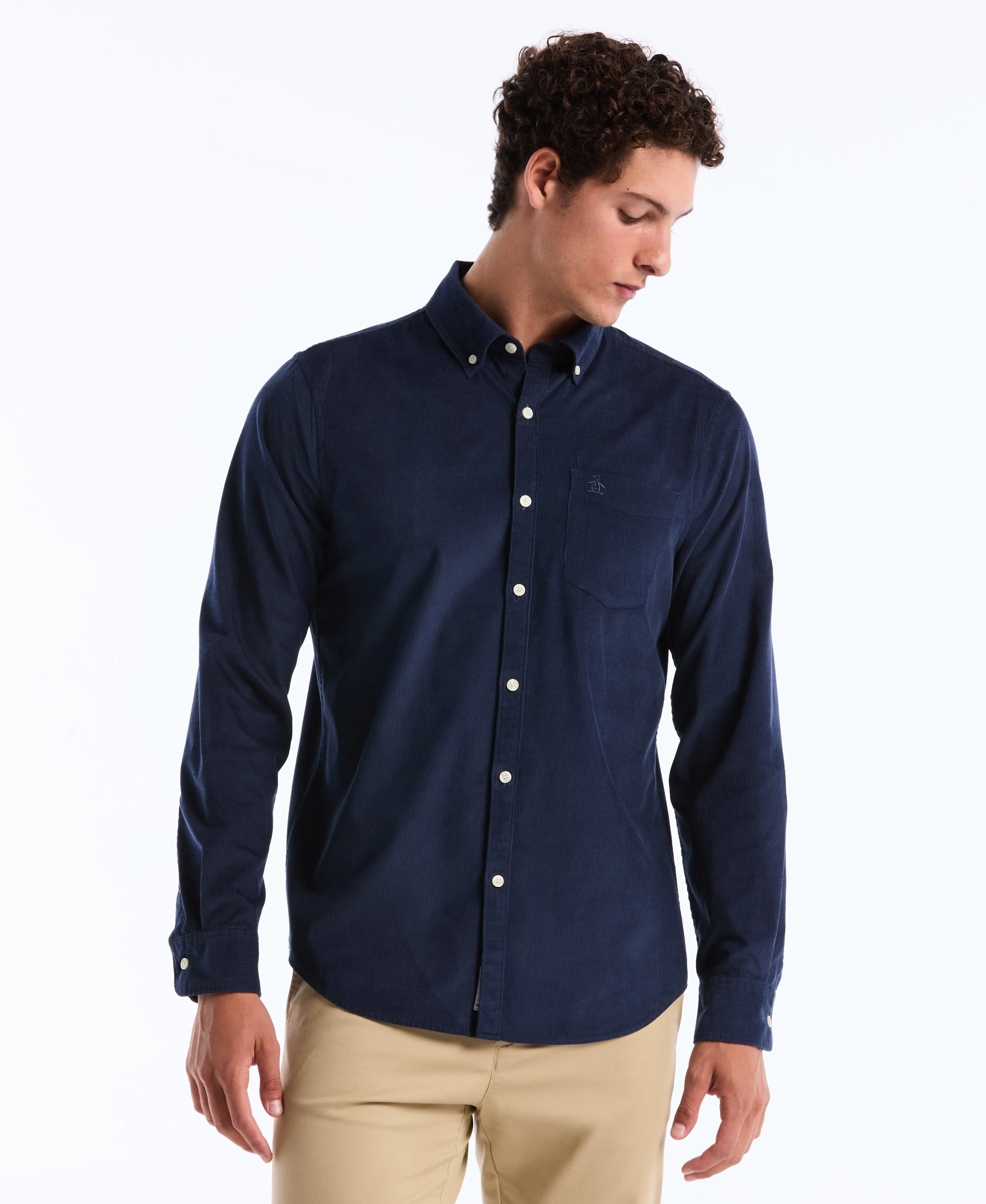 Corduroy Button-Down Shirt sold by Original Penguin product image thumbnail 4