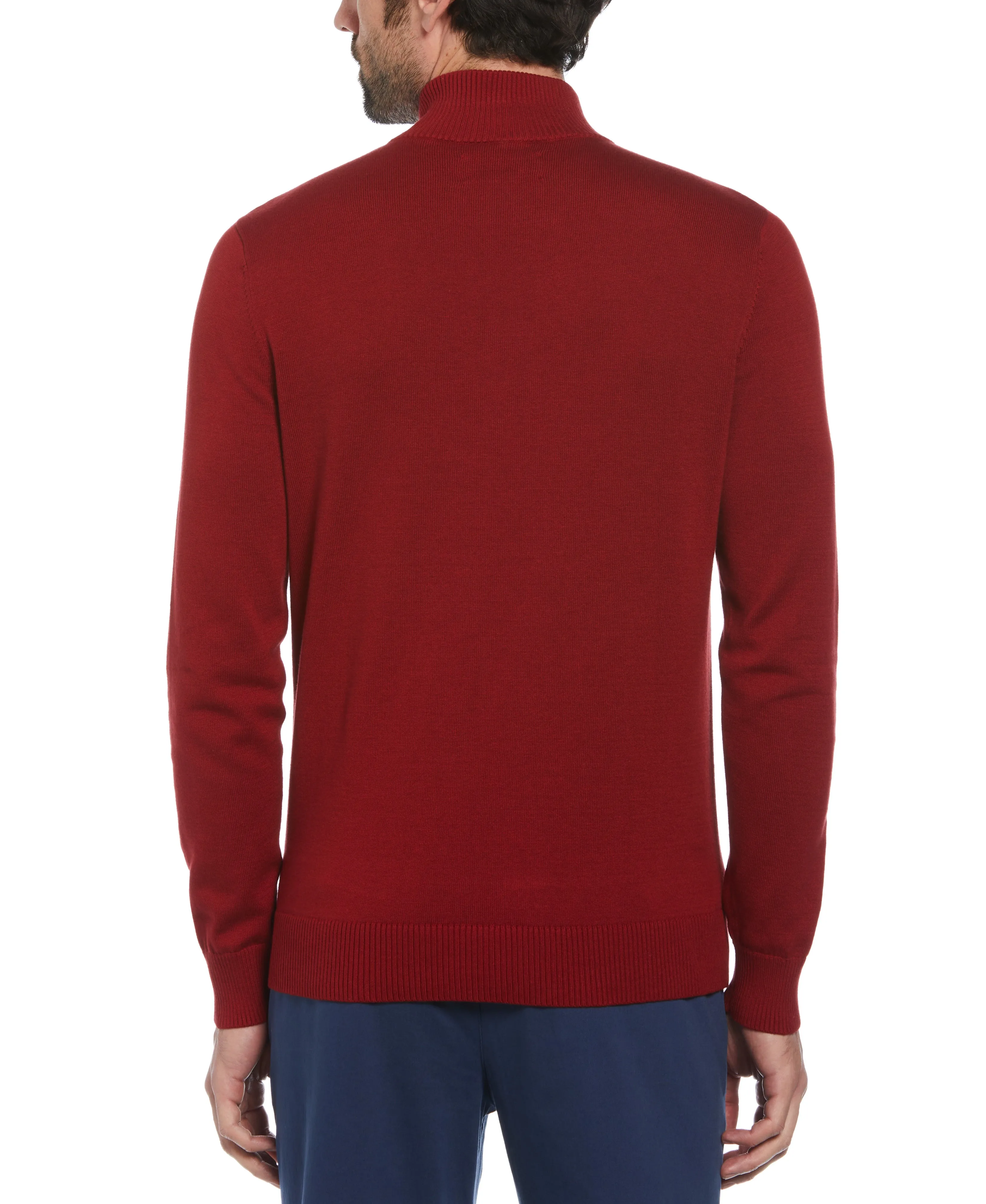 Color Block Quarter Zip Sweater sold by Original Penguin product image thumbnail 2