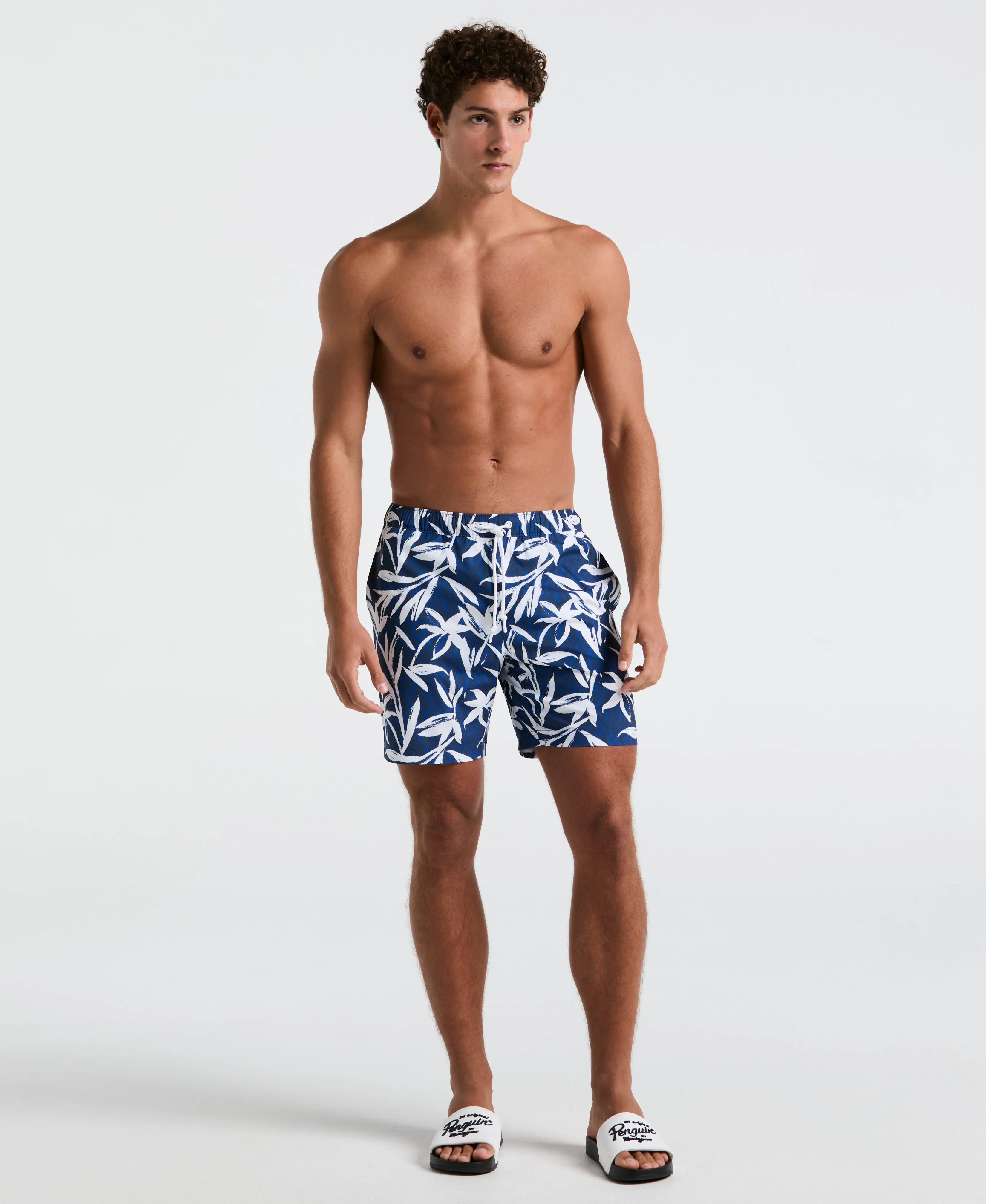 7" Floral Swim Short sold by Original Penguin product image thumbnail 3