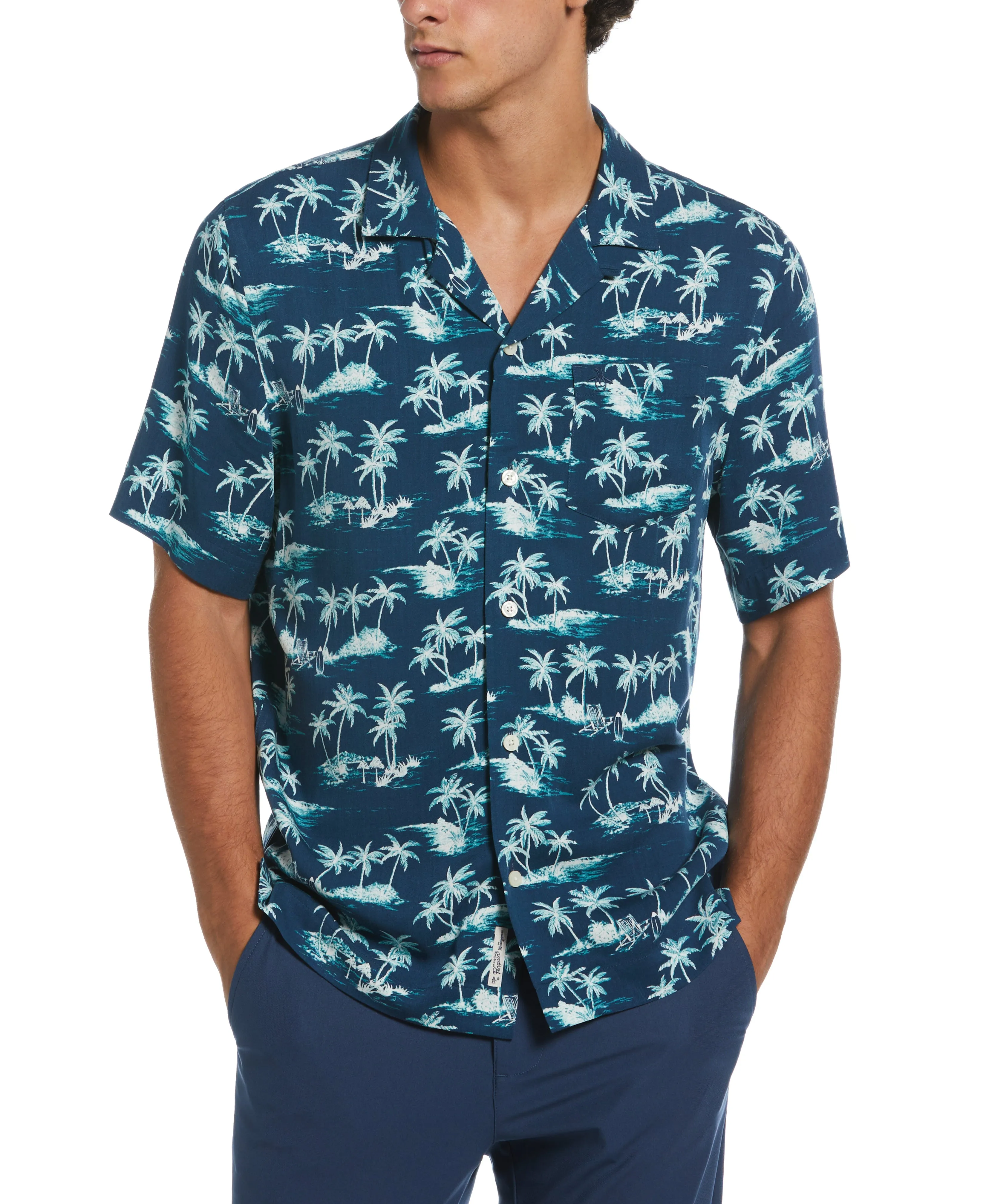 Camp Viscose Island Shirt sold by Original Penguin product image thumbnail 2