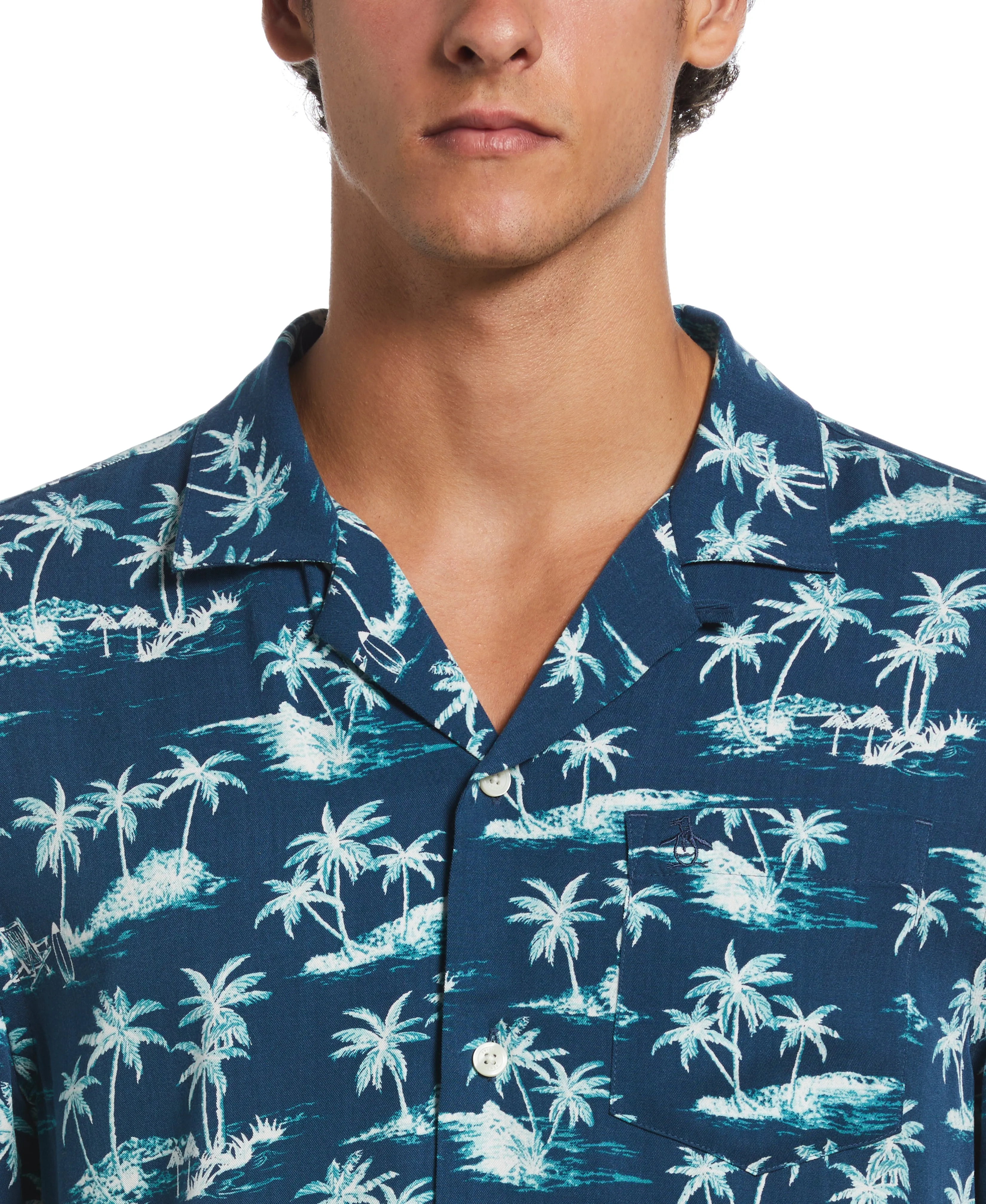 Camp Viscose Island Shirt sold by Original Penguin product image thumbnail 3