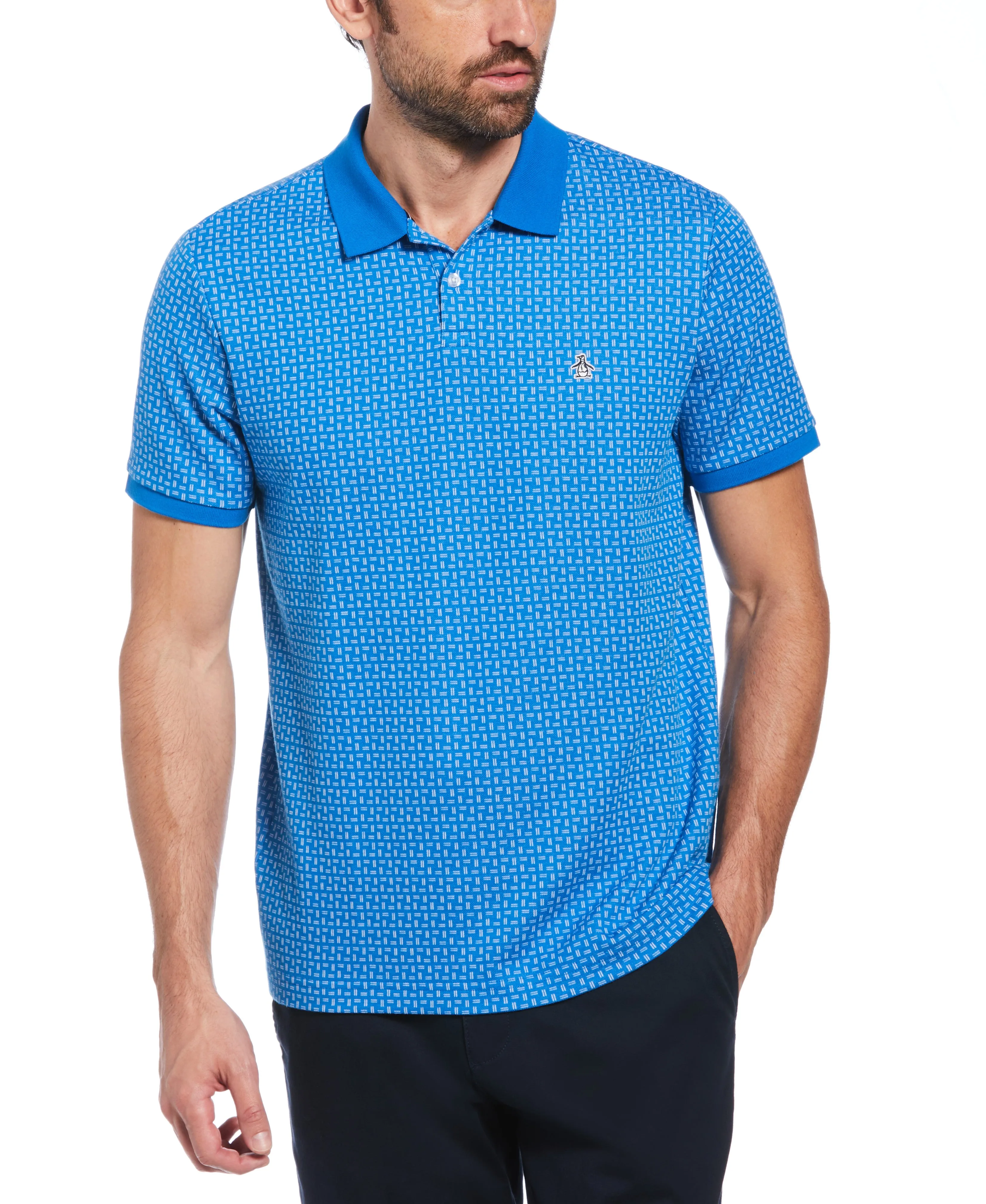 Jacquard Polo sold by Original Penguin