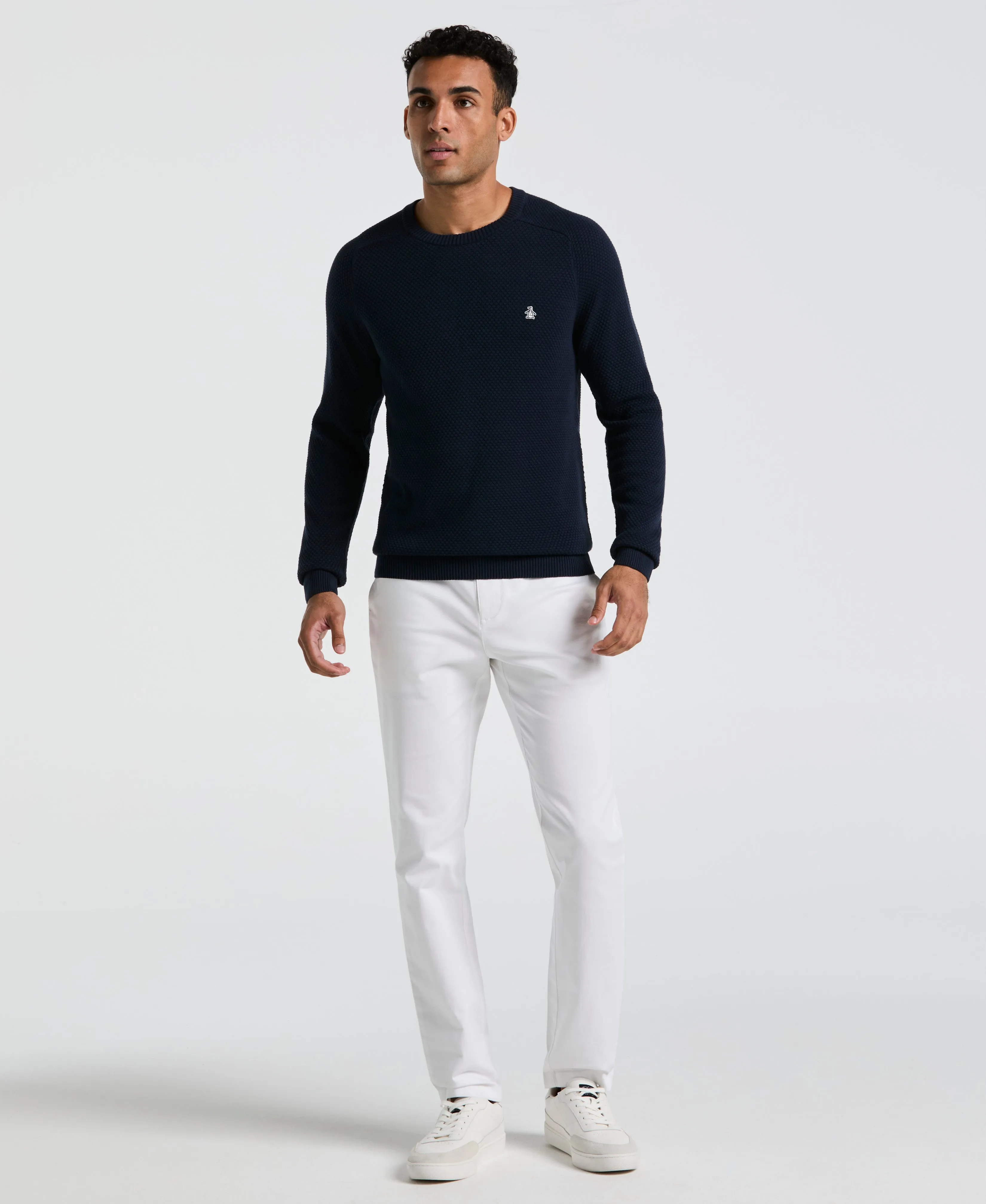 Bubble Stitch Sweater sold by Original Penguin