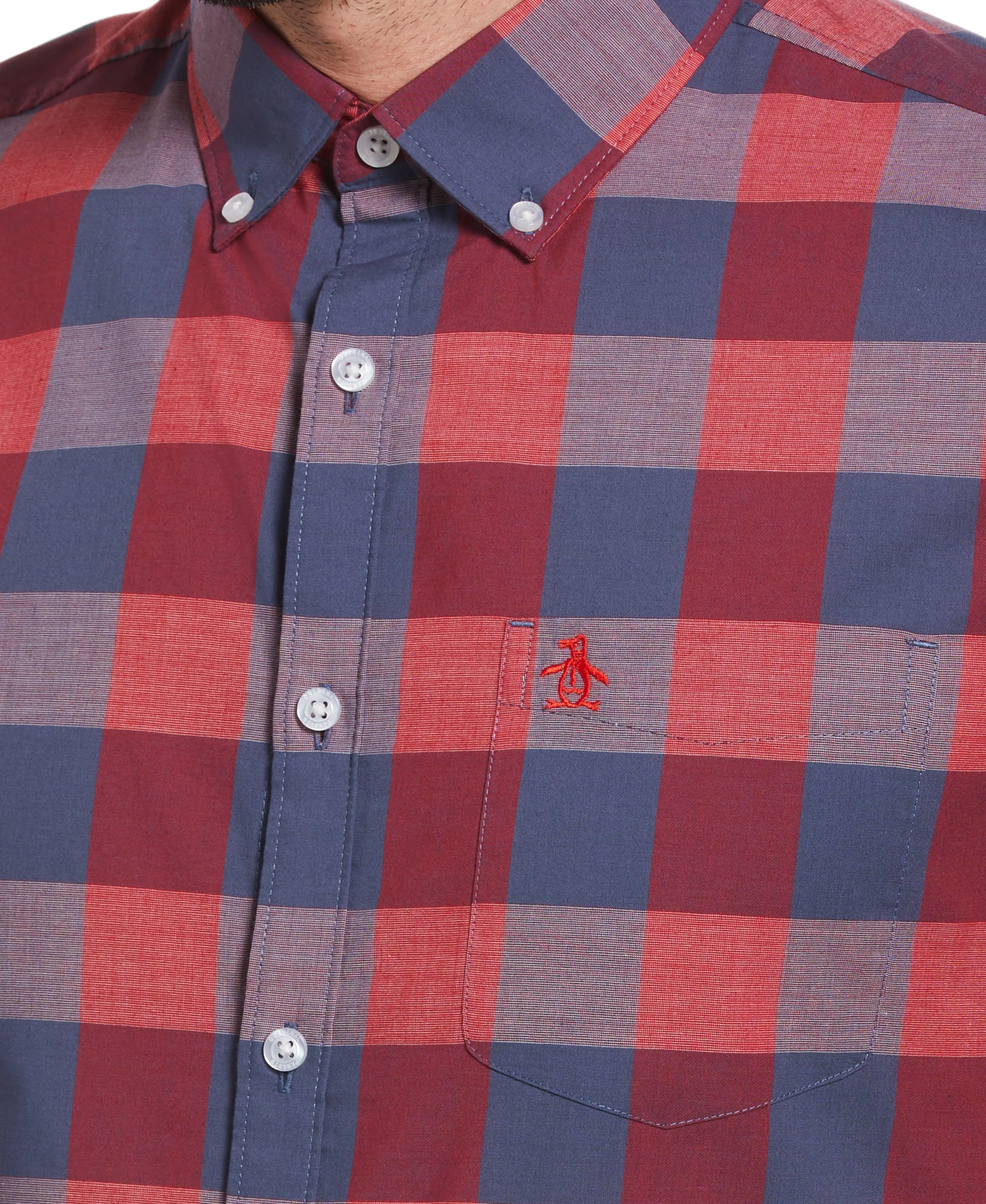 End-On-End Plaid Shirt sold by Original Penguin product image thumbnail 5