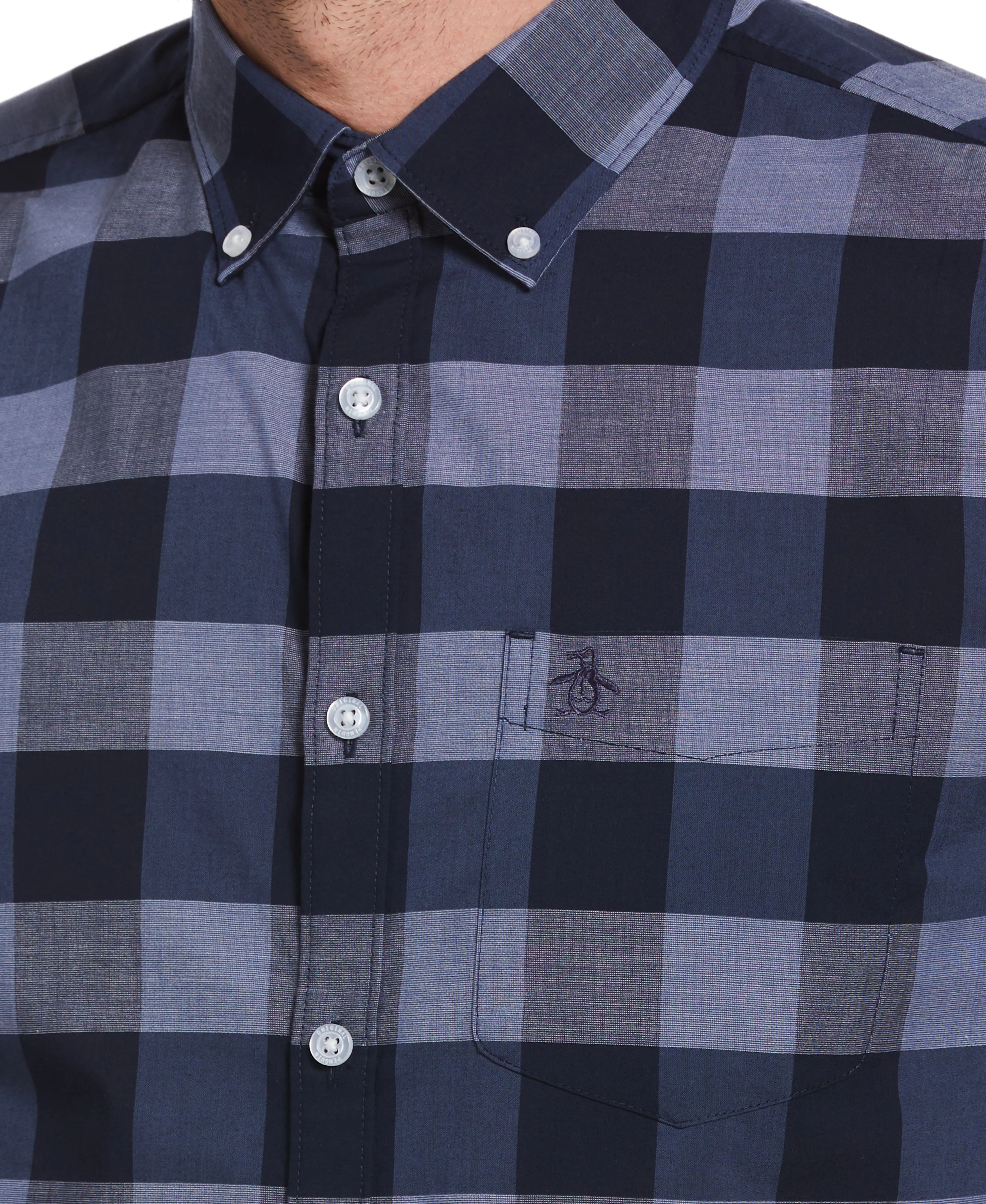 End-On-End Plaid Shirt sold by Original Penguin product image thumbnail 2