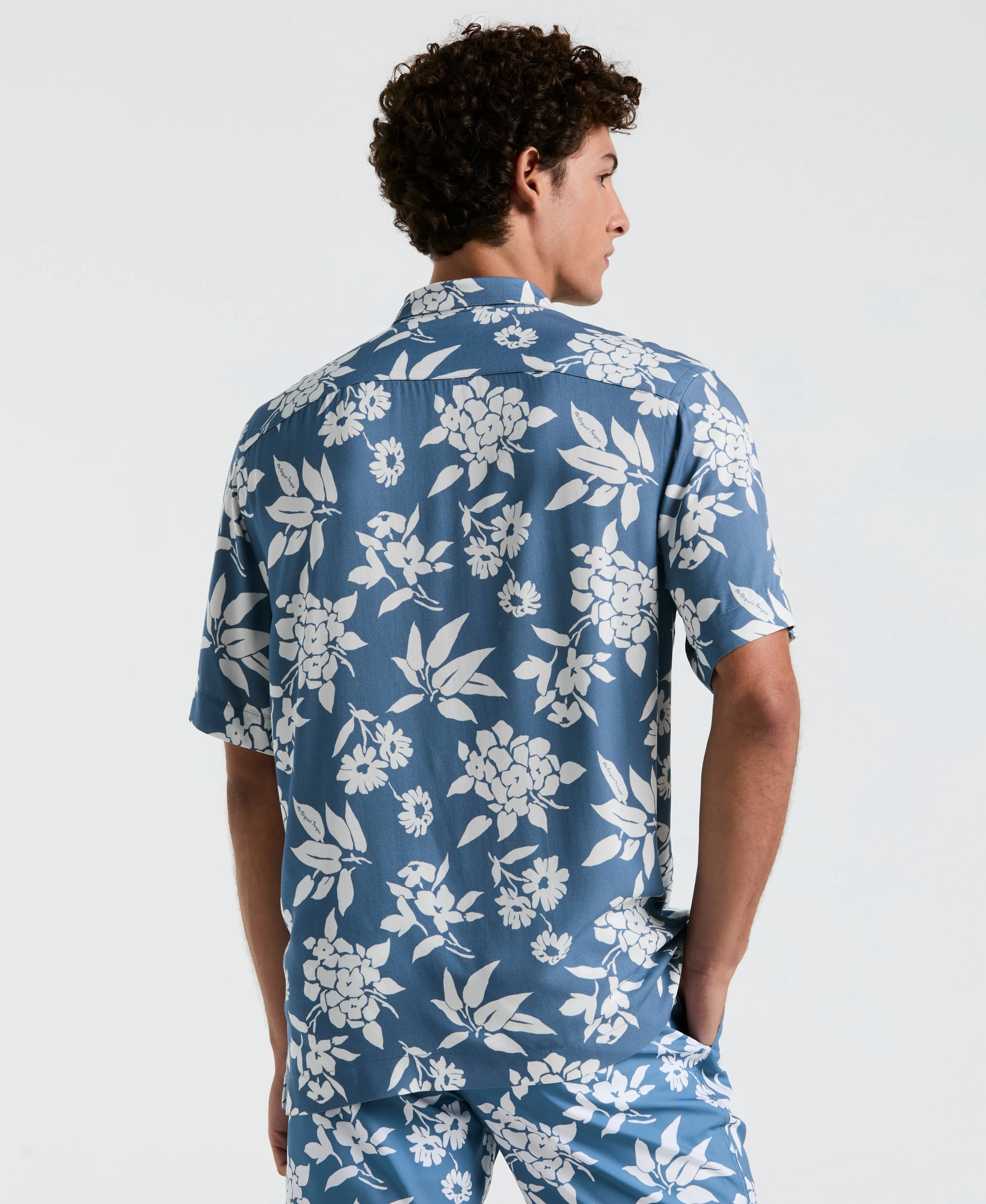 All-Over Palm Leaf Print Shirt sold by Original Penguin product image thumbnail 2