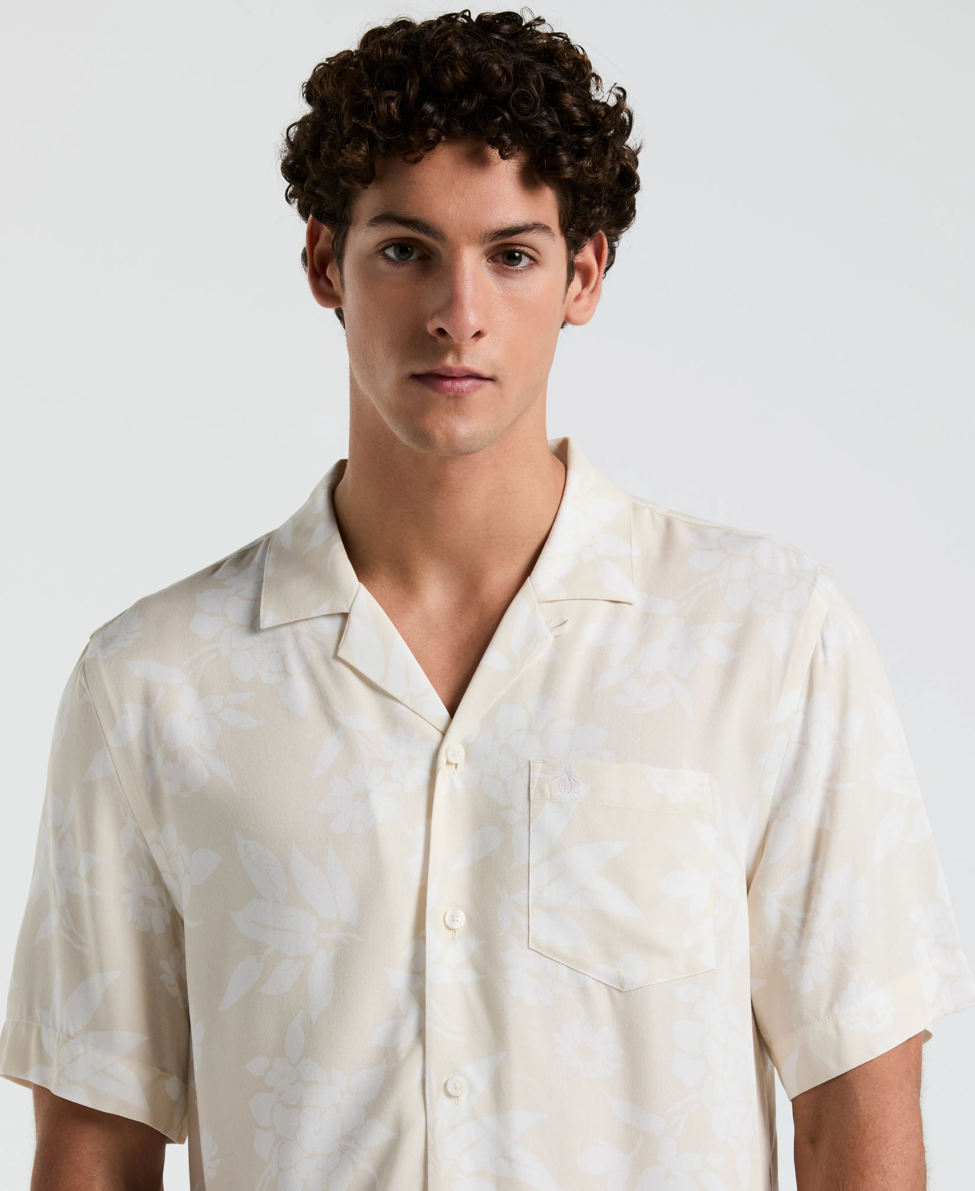 All-Over Palm Leaf Print Shirt sold by Original Penguin product image thumbnail 3
