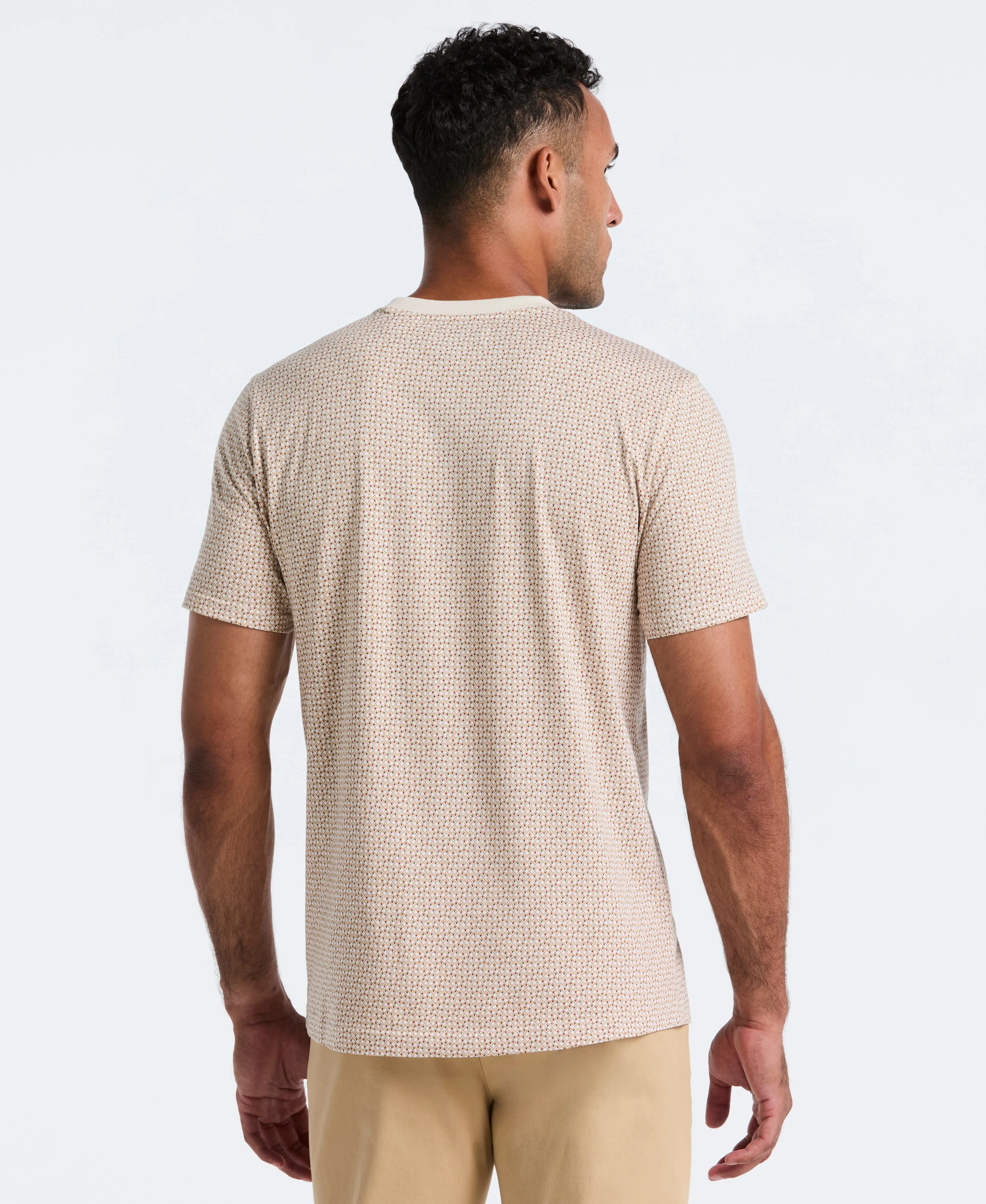 All-Over Diamond Ditsy Print Tee sold by Original Penguin product image thumbnail 4