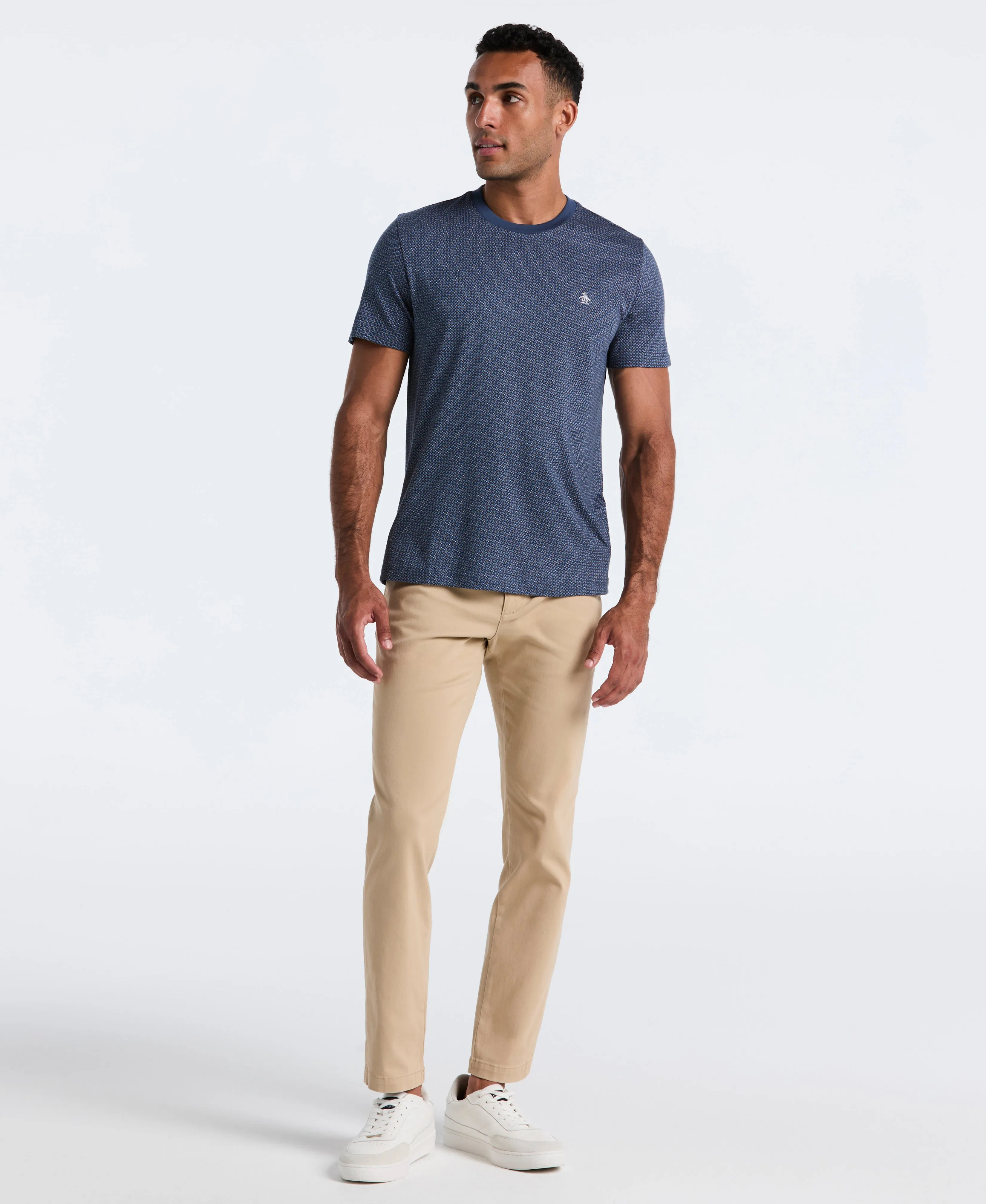 All-Over Diamond Ditsy Print Tee sold by Original Penguin product image thumbnail 2