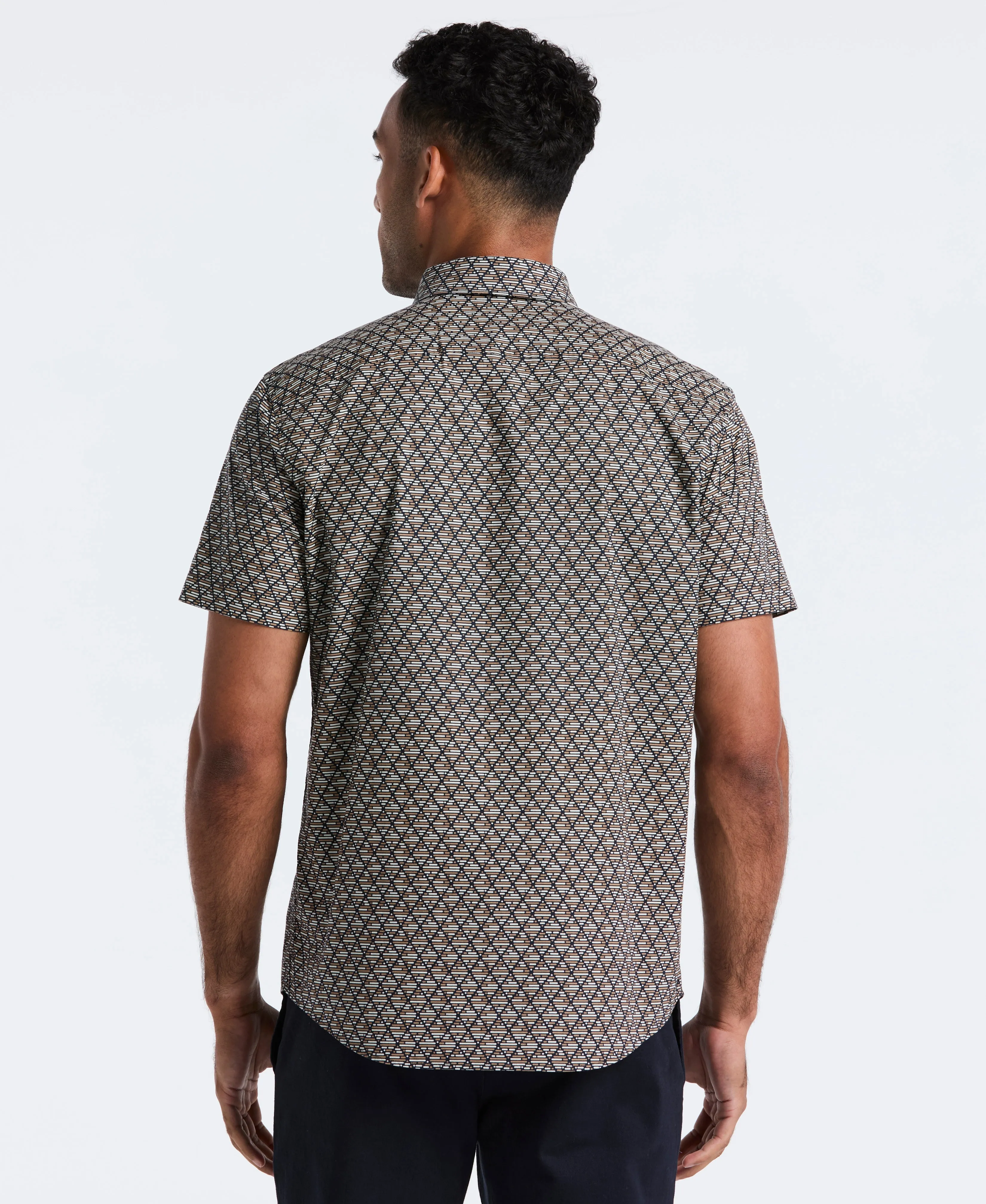 Diamond Geo Print Shirt sold by Original Penguin product image thumbnail 3