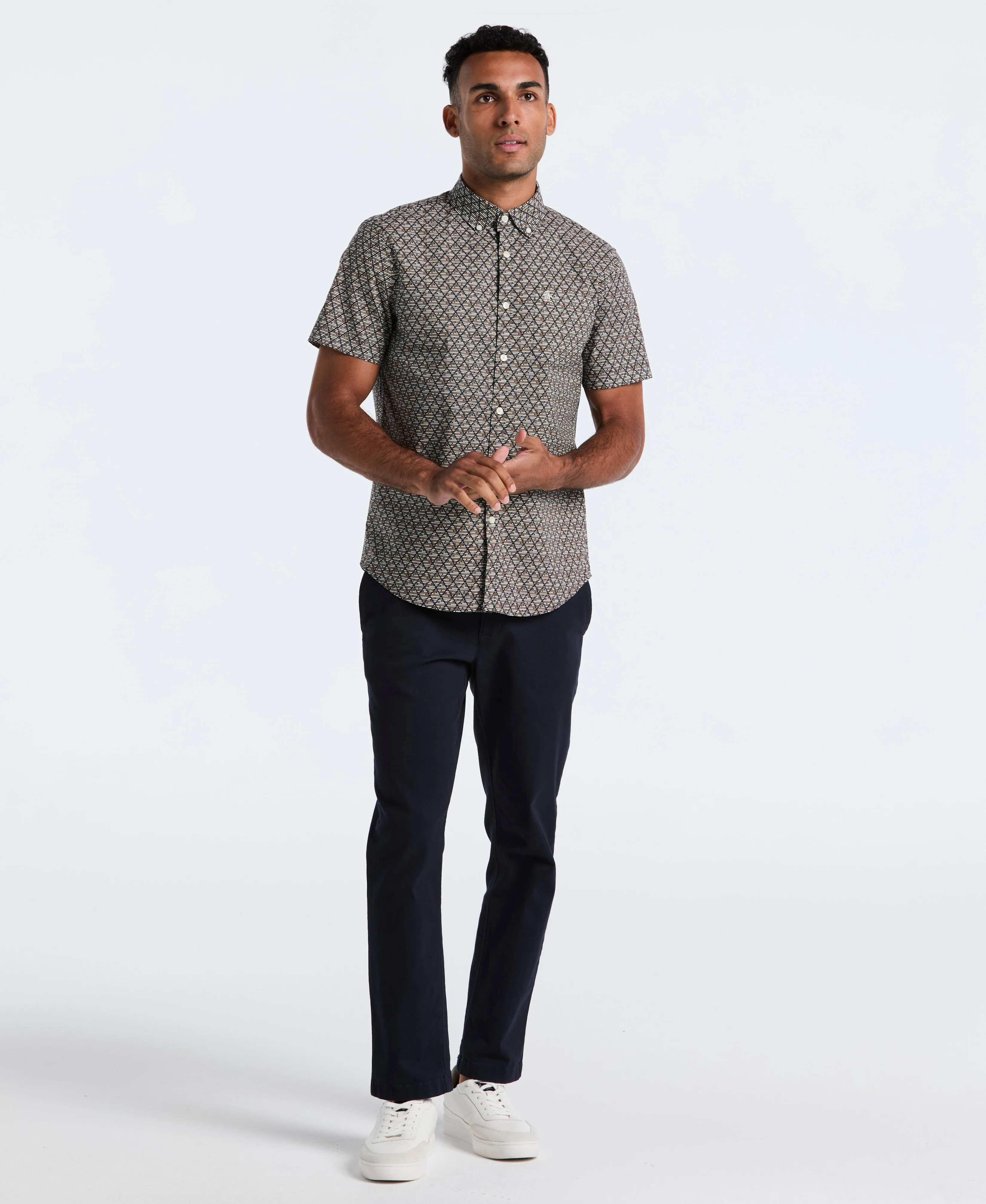 Diamond Geo Print Shirt sold by Original Penguin product image thumbnail 4