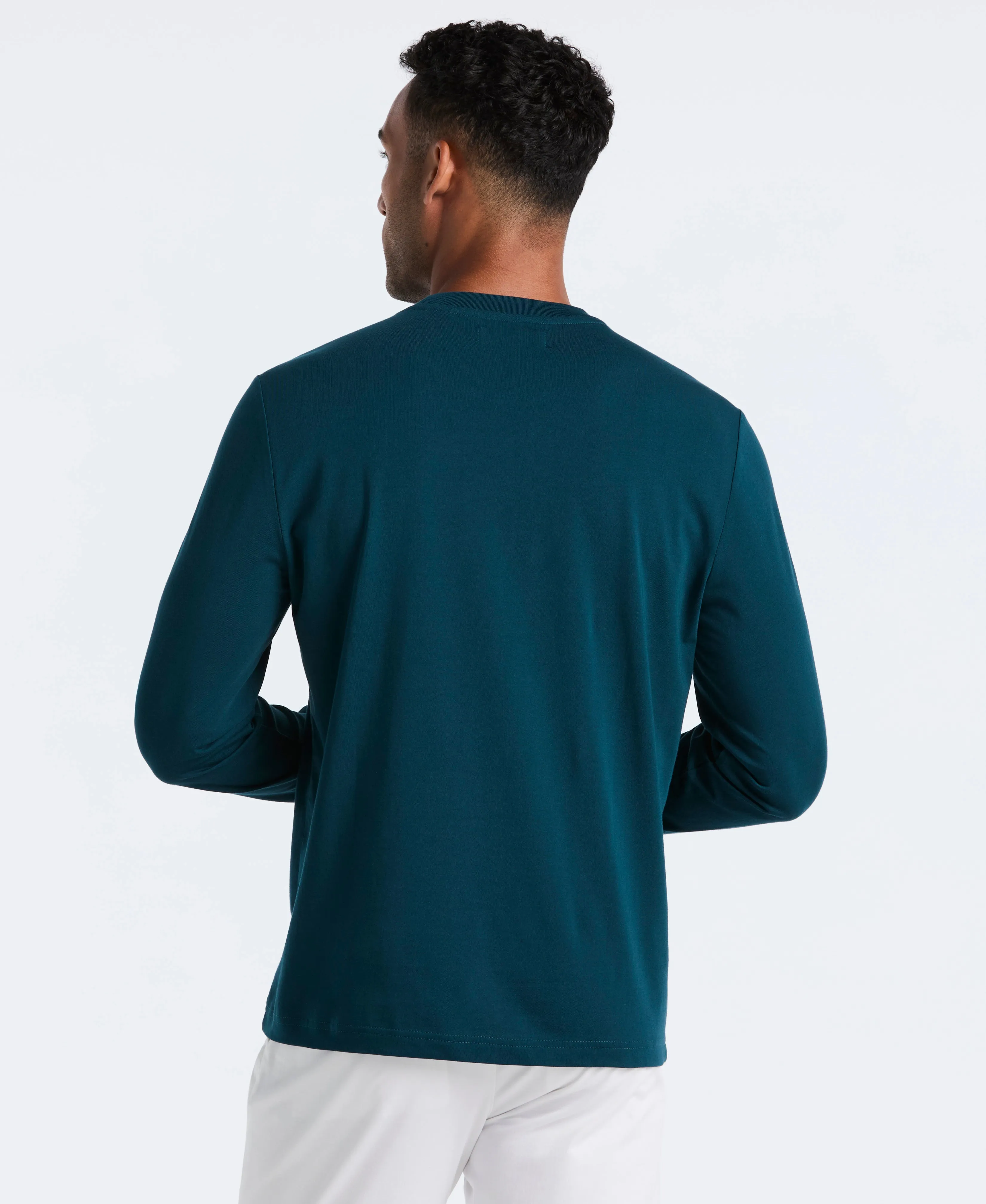 Crewneck Long Sleeve Tee sold by Original Penguin product image thumbnail 3