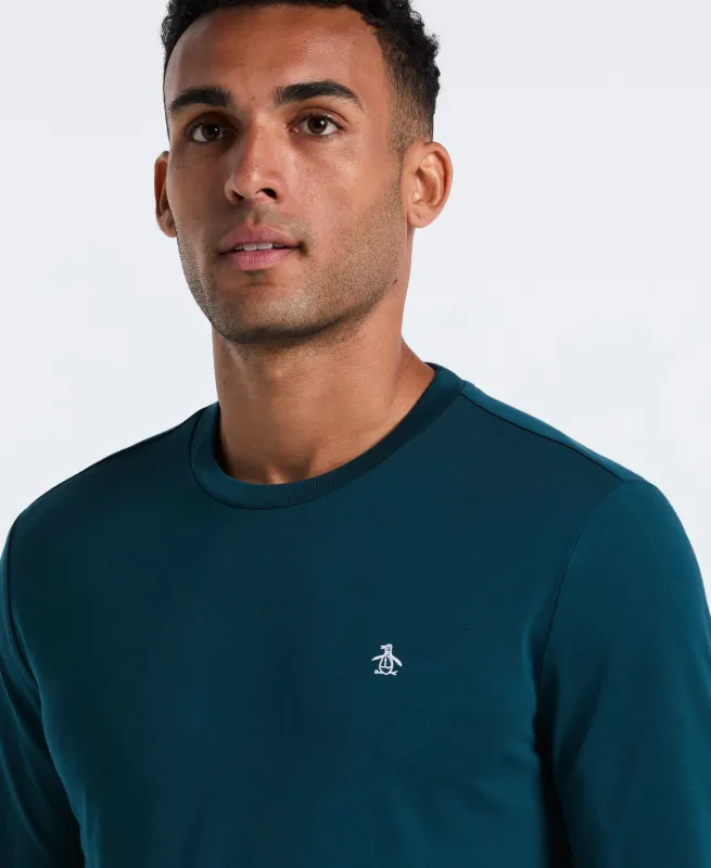 Crewneck Long Sleeve Tee sold by Original Penguin