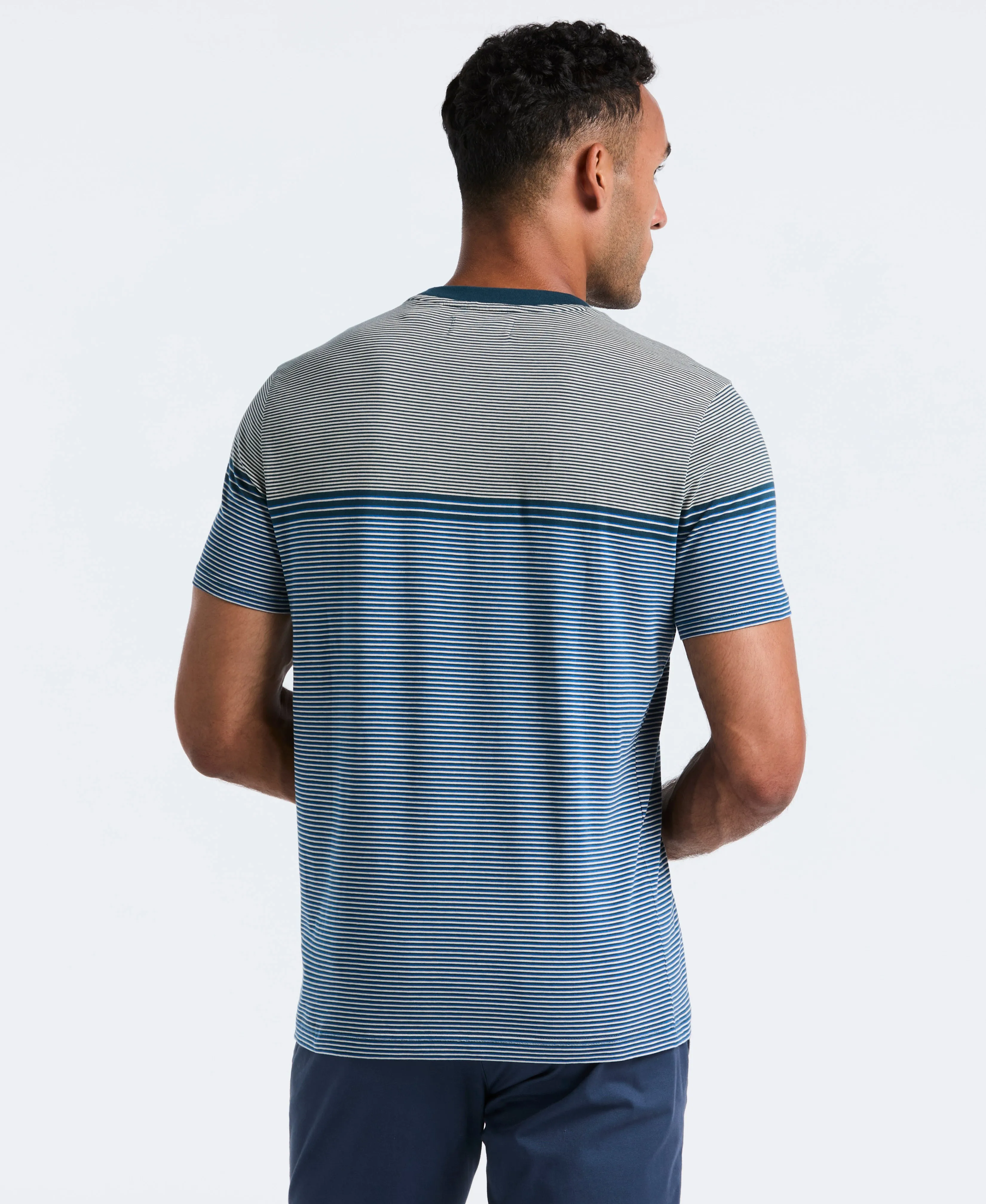 Engineered Stripe Jersey Tee sold by Original Penguin product image thumbnail 2