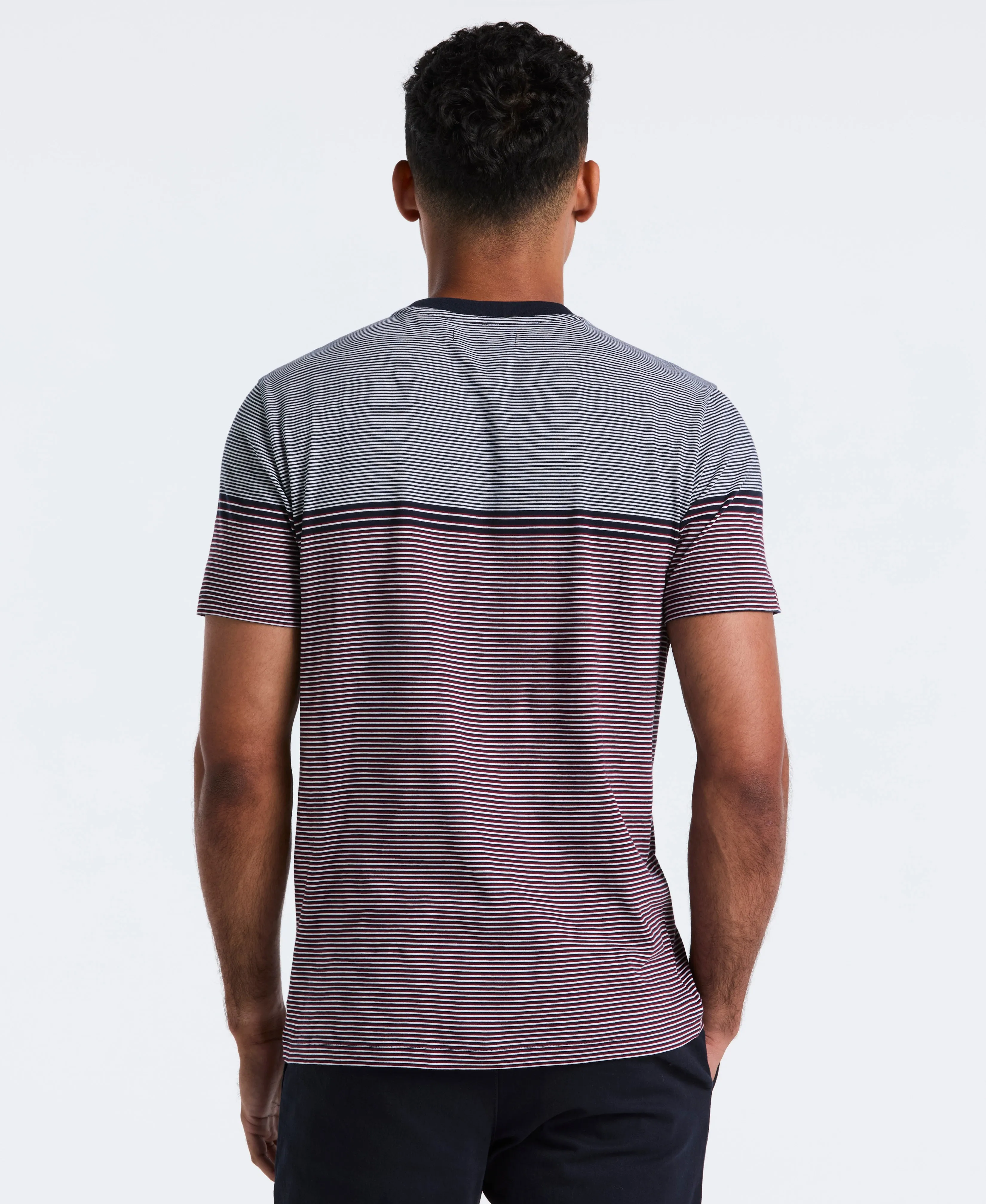 Engineered Stripe Jersey Tee sold by Original Penguin product image thumbnail 4