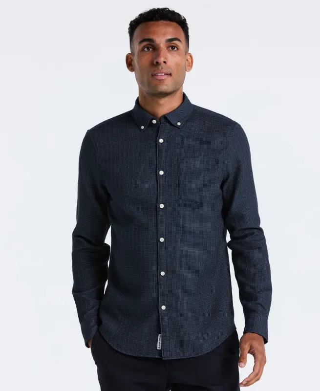 Cotton Blend Waffle Shirt sold by Original Penguin