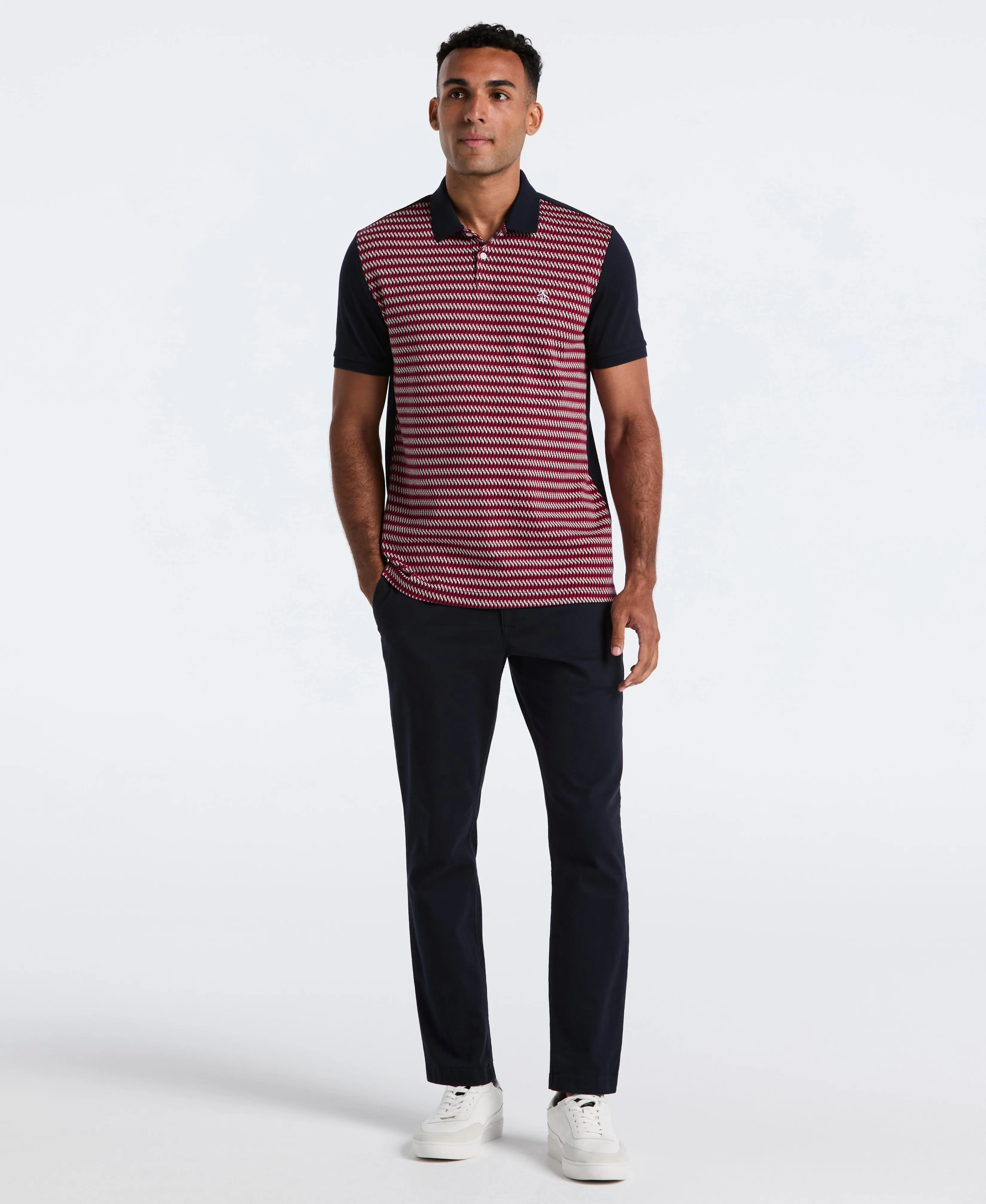 Cotton Zig Zag Polo sold by Original Penguin product image thumbnail 5