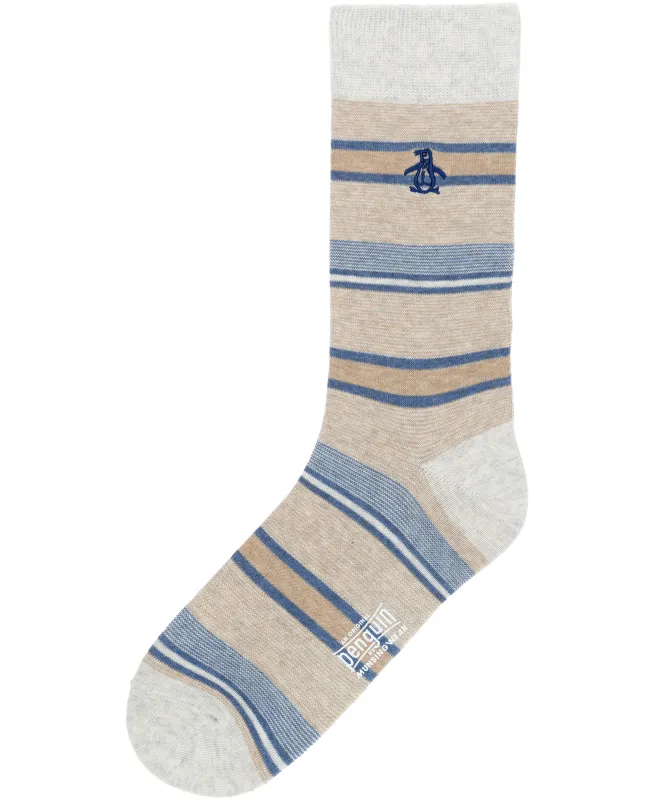 Veckman Stripe Dress Sock sold by Original Penguin