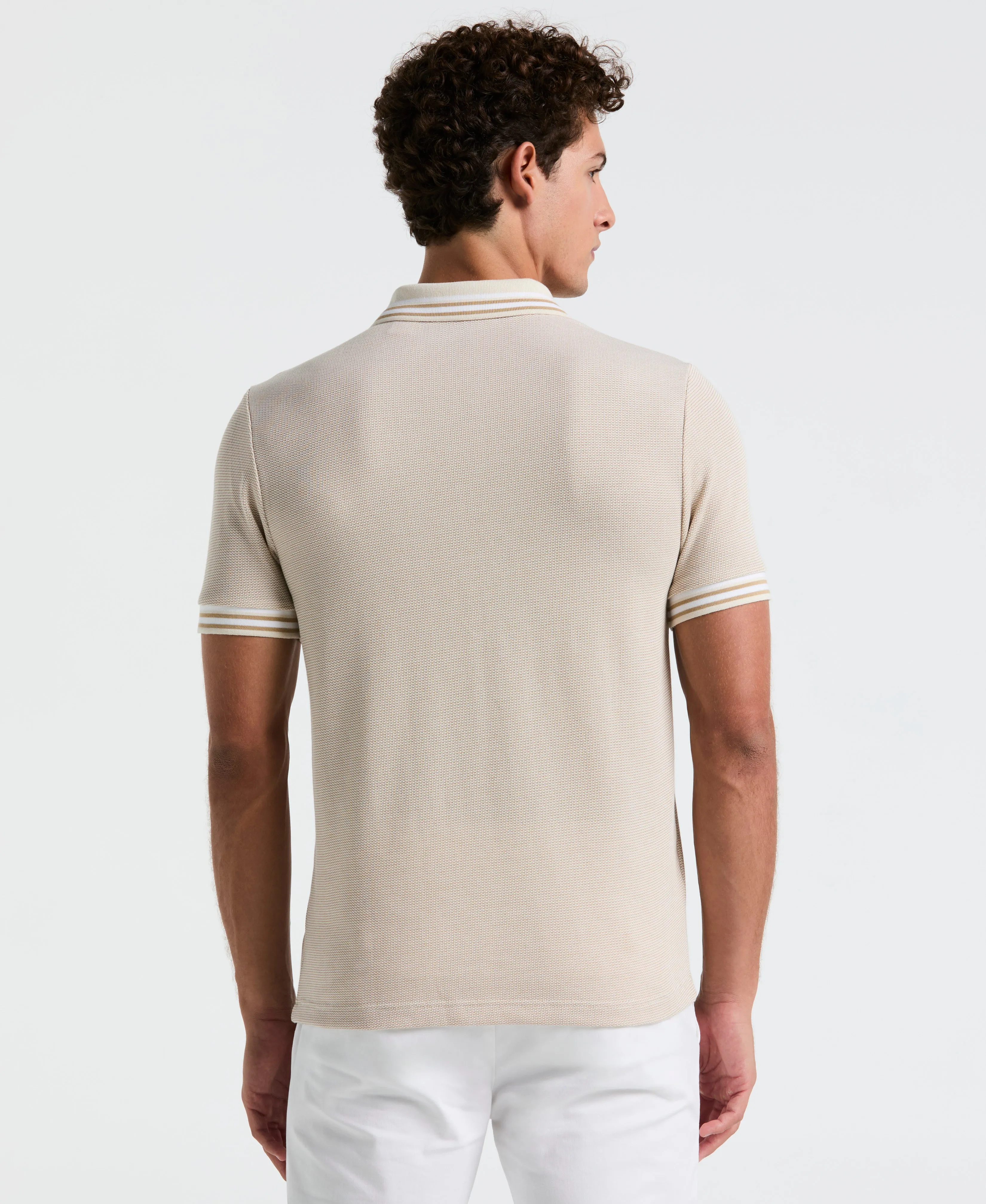 Tricolor Pique Tipped Polo sold by Original Penguin product image thumbnail 4