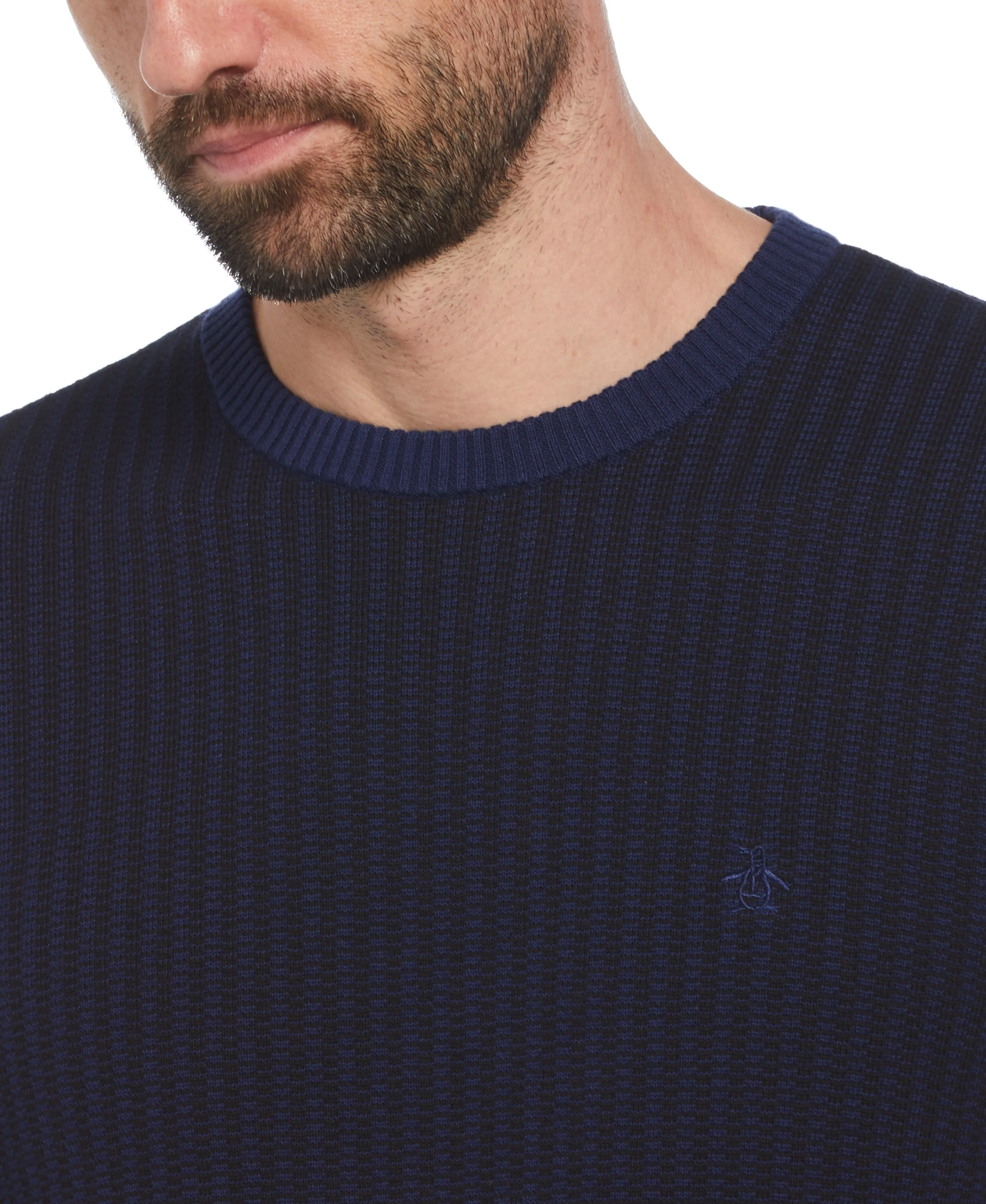 Tonal Jacquard Sweater sold by Original Penguin product image thumbnail 2