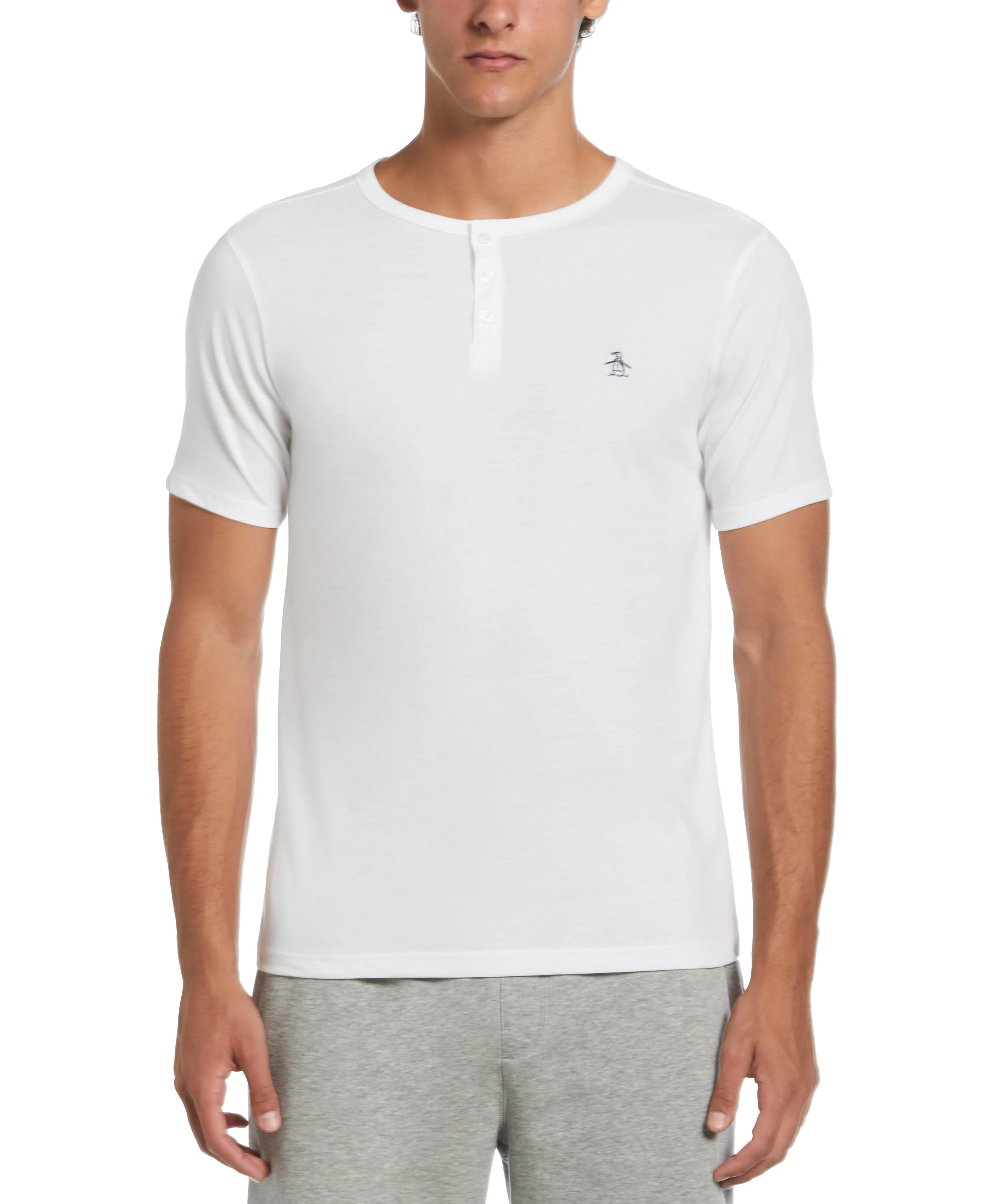 Solid Henley Tee sold by Original Penguin product image thumbnail 5