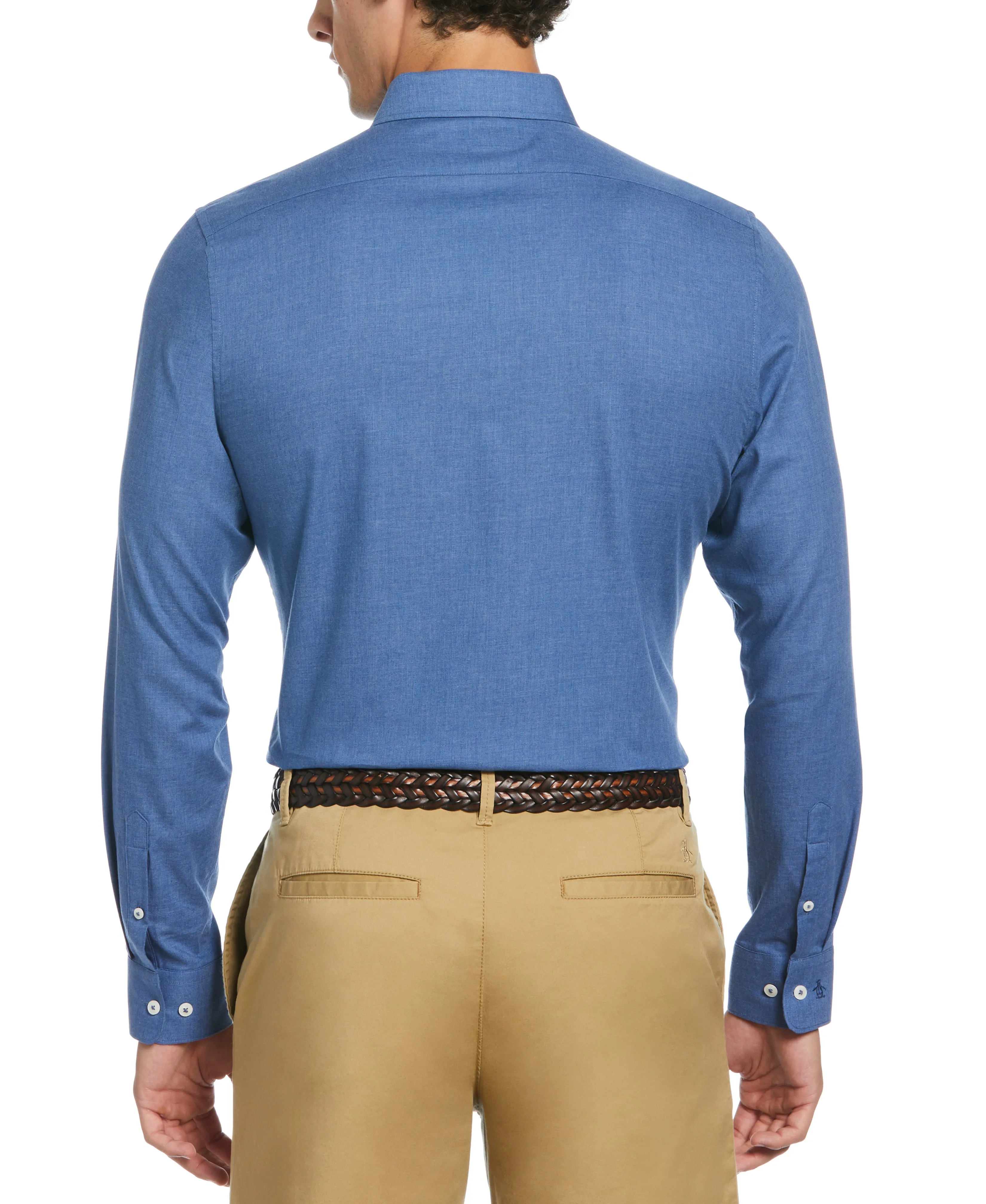 Harrington Chambray Dress Shirt sold by Original Penguin