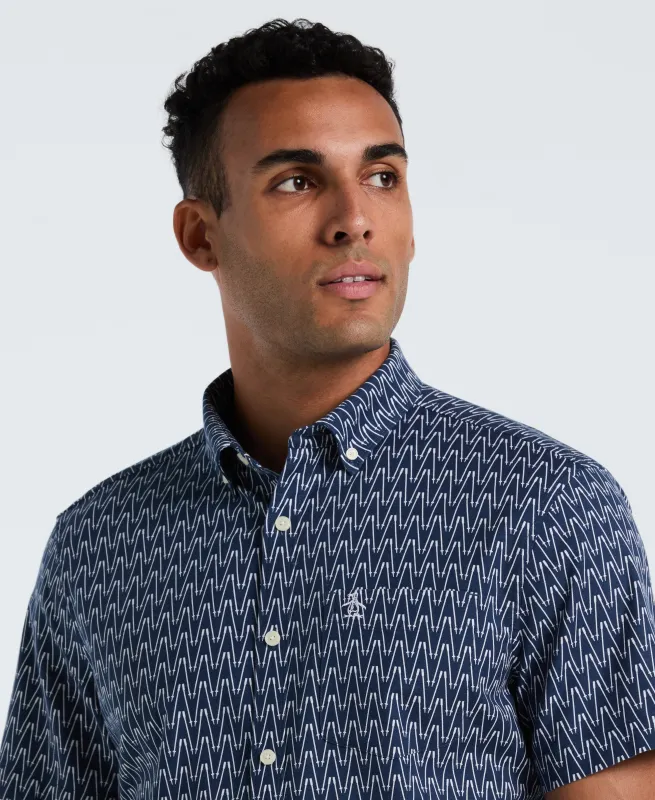 Ski Poles Oxford Shirt sold by Original Penguin