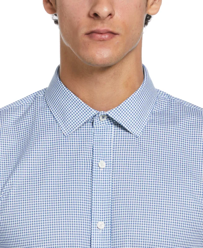 Micro Check Print Dress Shirt sold by Original Penguin