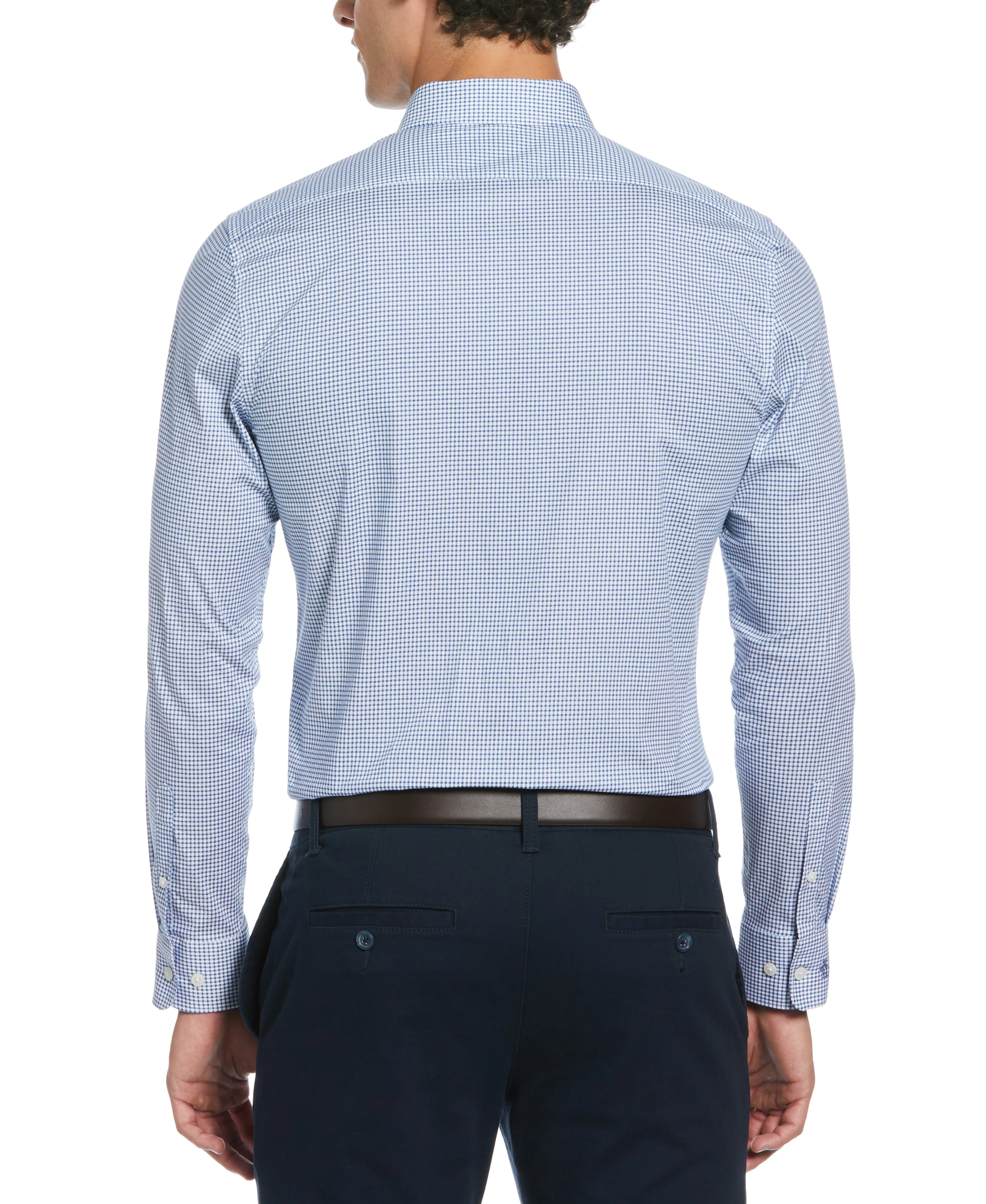 Micro Check Print Dress Shirt sold by Original Penguin product image thumbnail 3