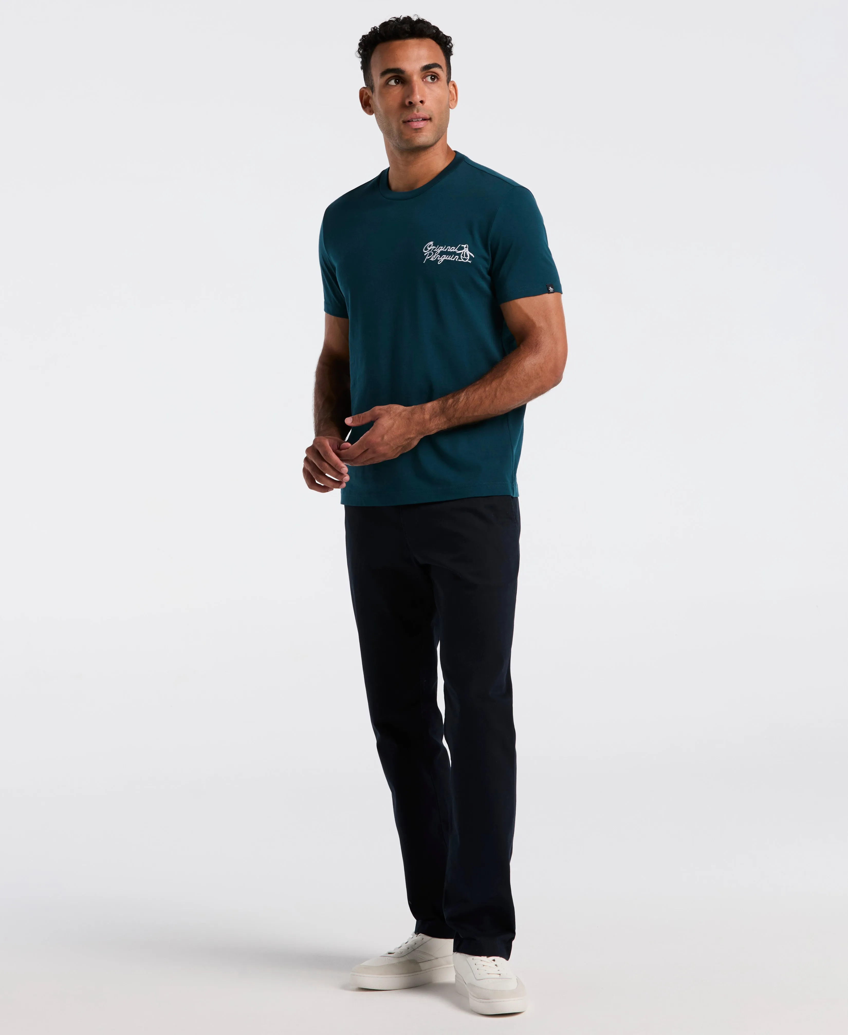 Poker Scene Graphic Tee sold by Original Penguin