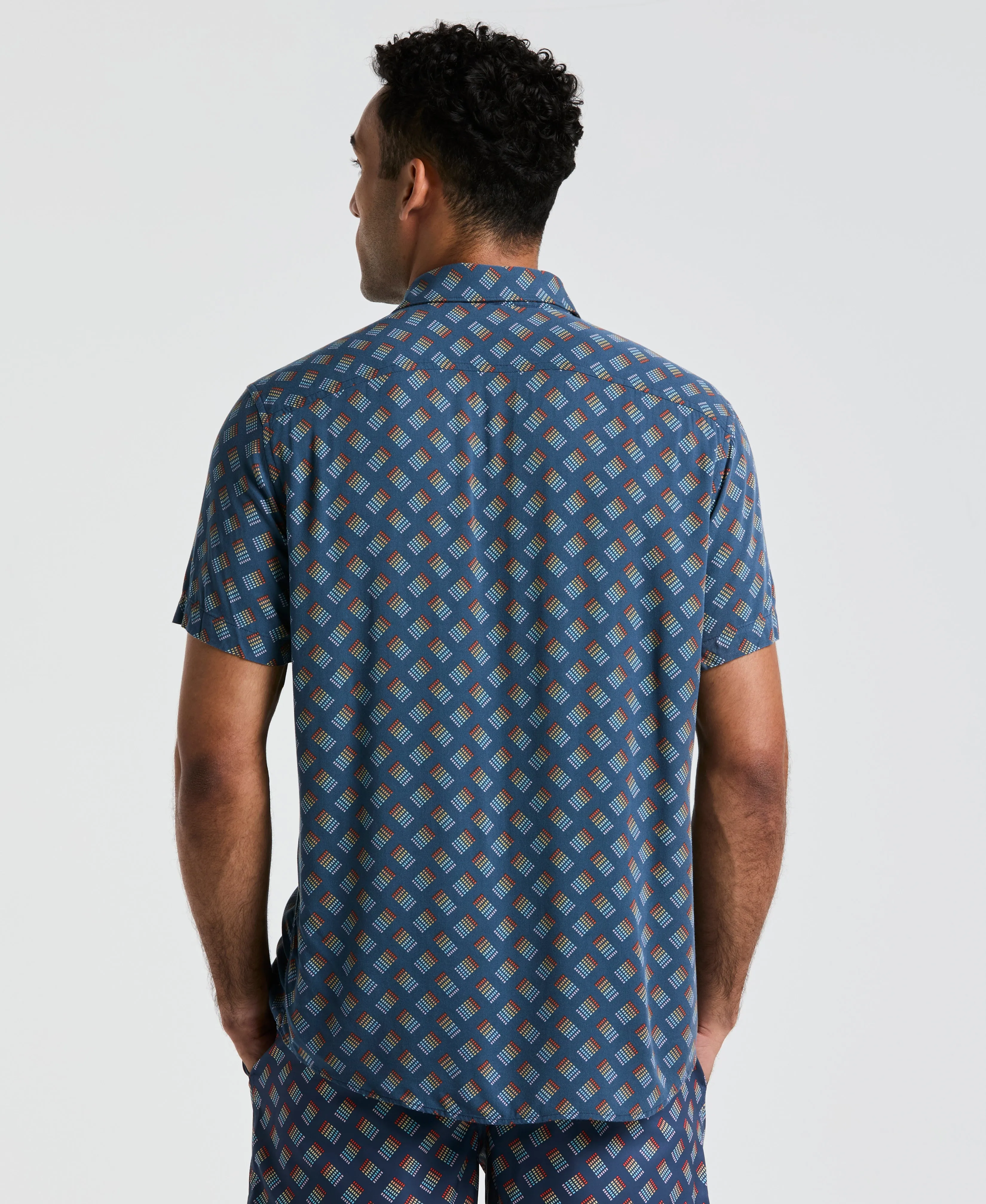 EcoVero™ All-Over Stripe Pride Shirt sold by Original Penguin product image thumbnail 4