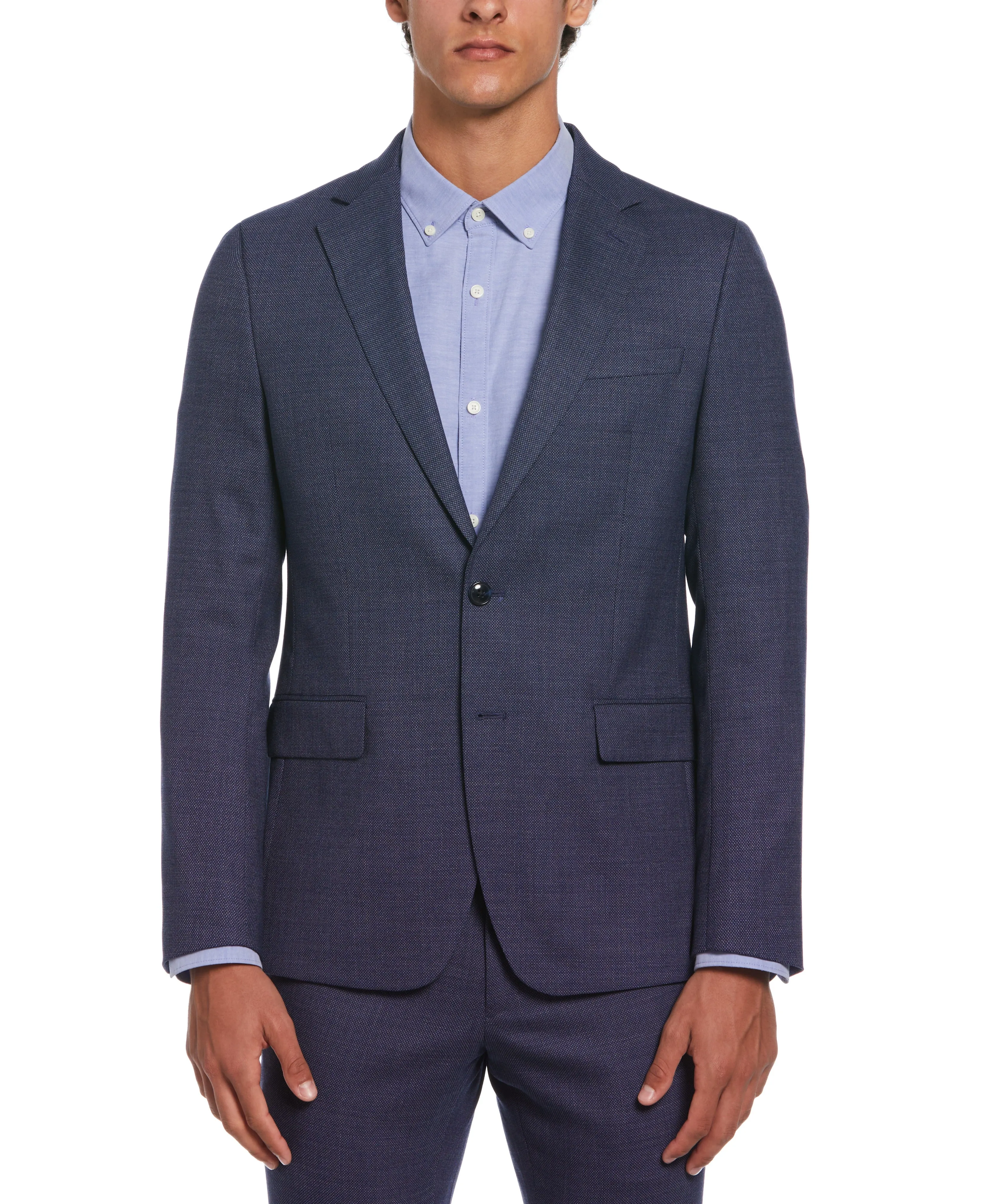 Navy Birdseye Suit Separate Jacket sold by Original Penguin product image thumbnail 3
