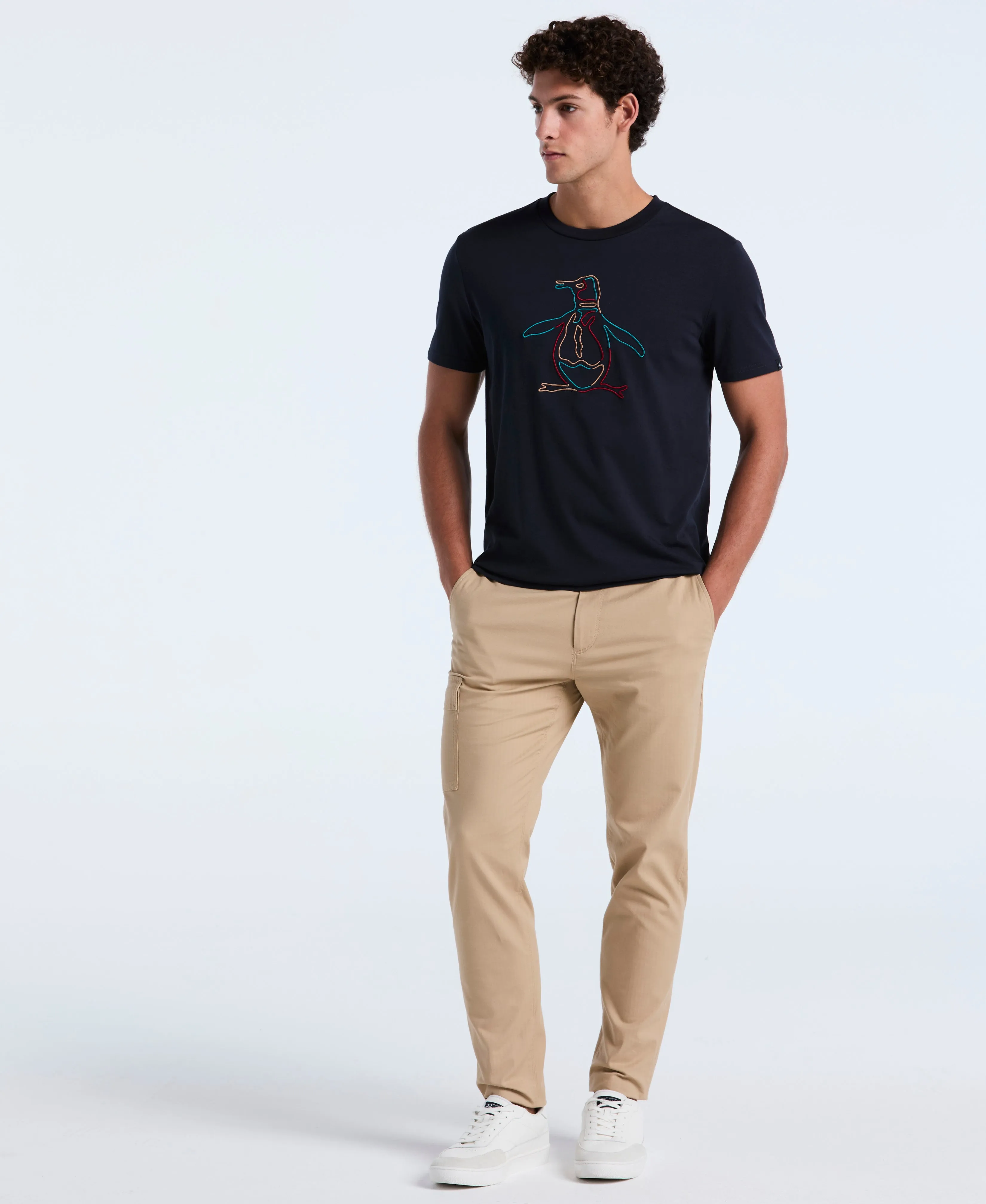 Outline Pete Graphic Tee sold by Original Penguin product image thumbnail 2
