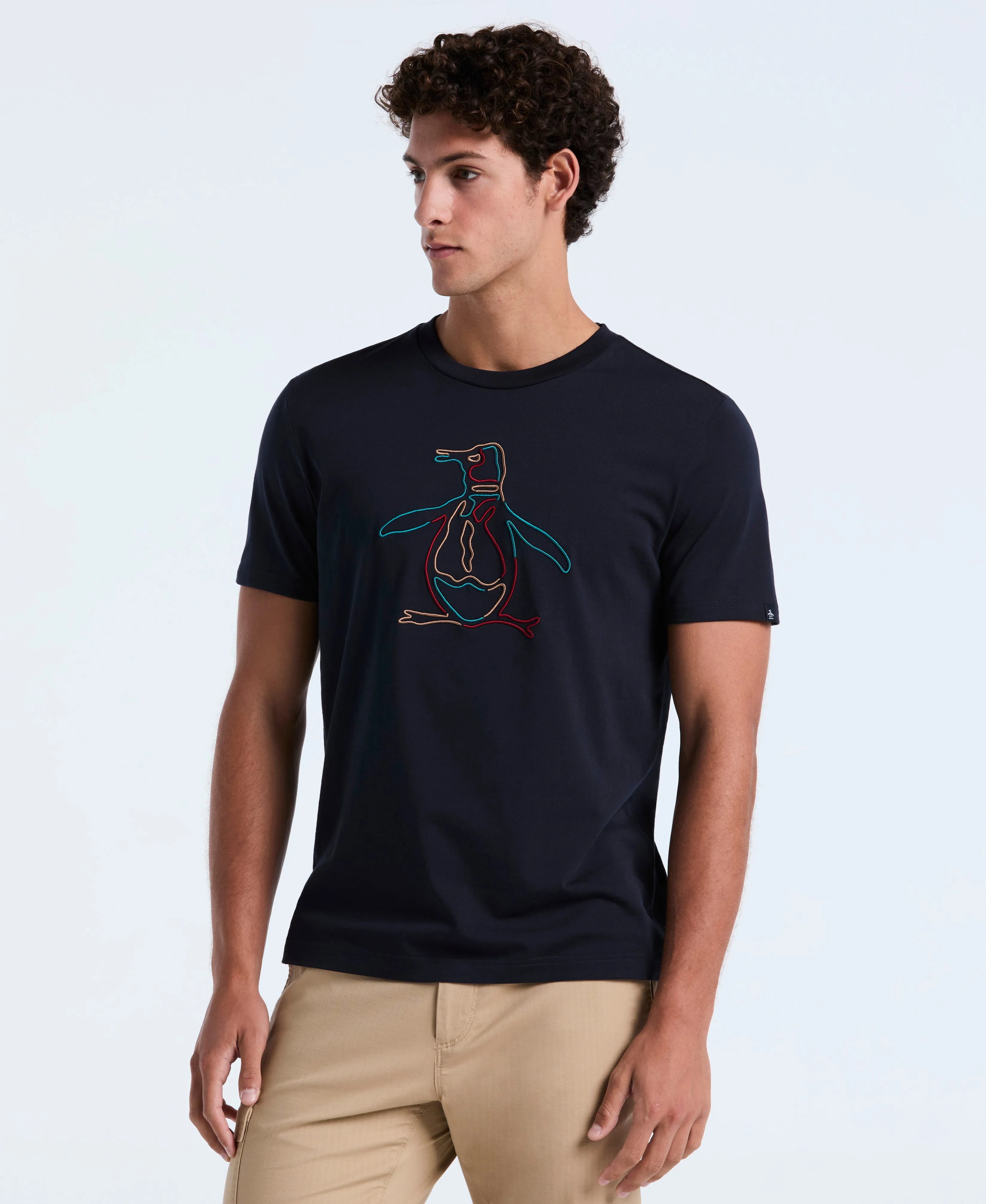 Outline Pete Graphic Tee sold by Original Penguin