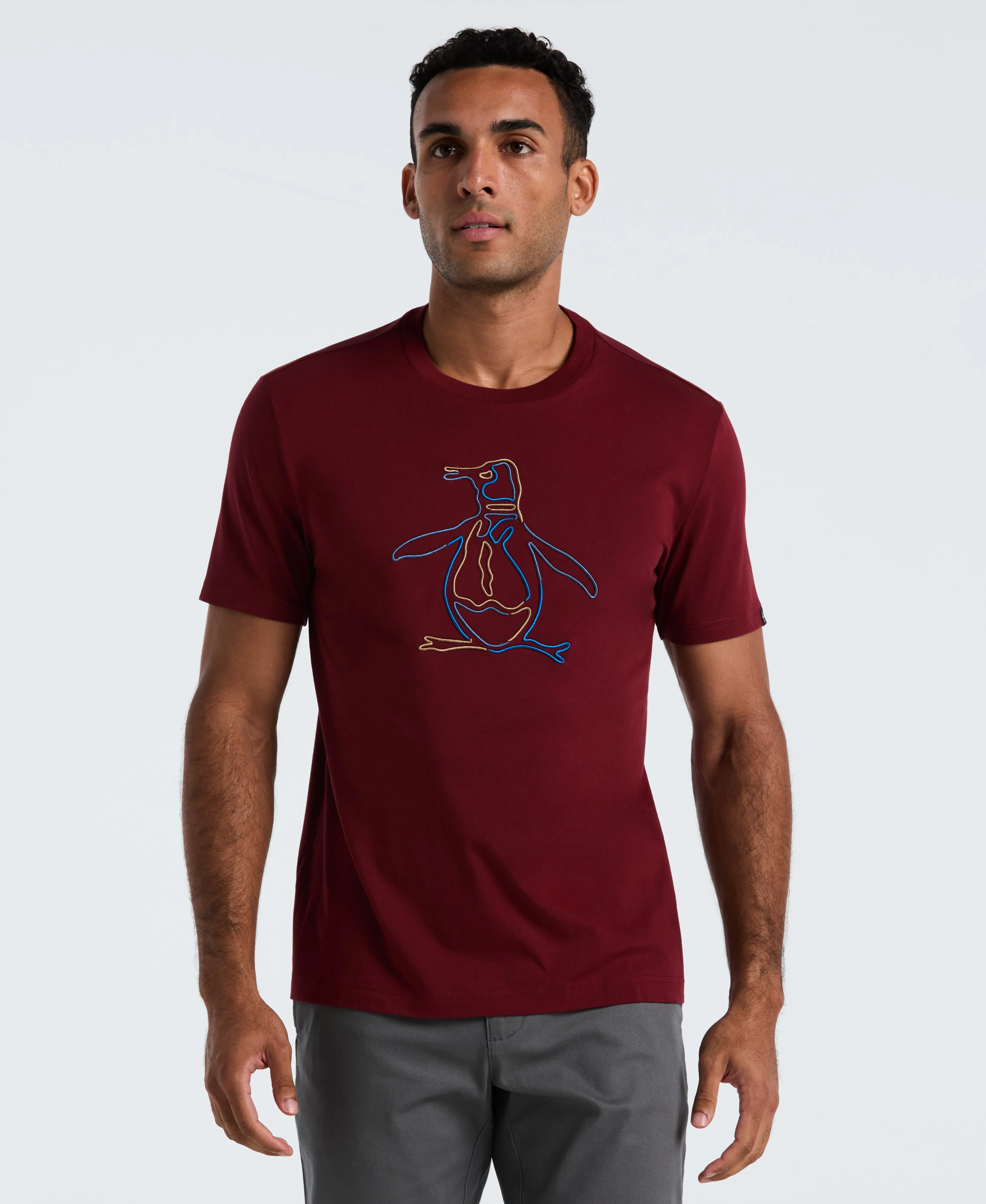 Outline Pete Graphic Tee sold by Original Penguin product image thumbnail 5